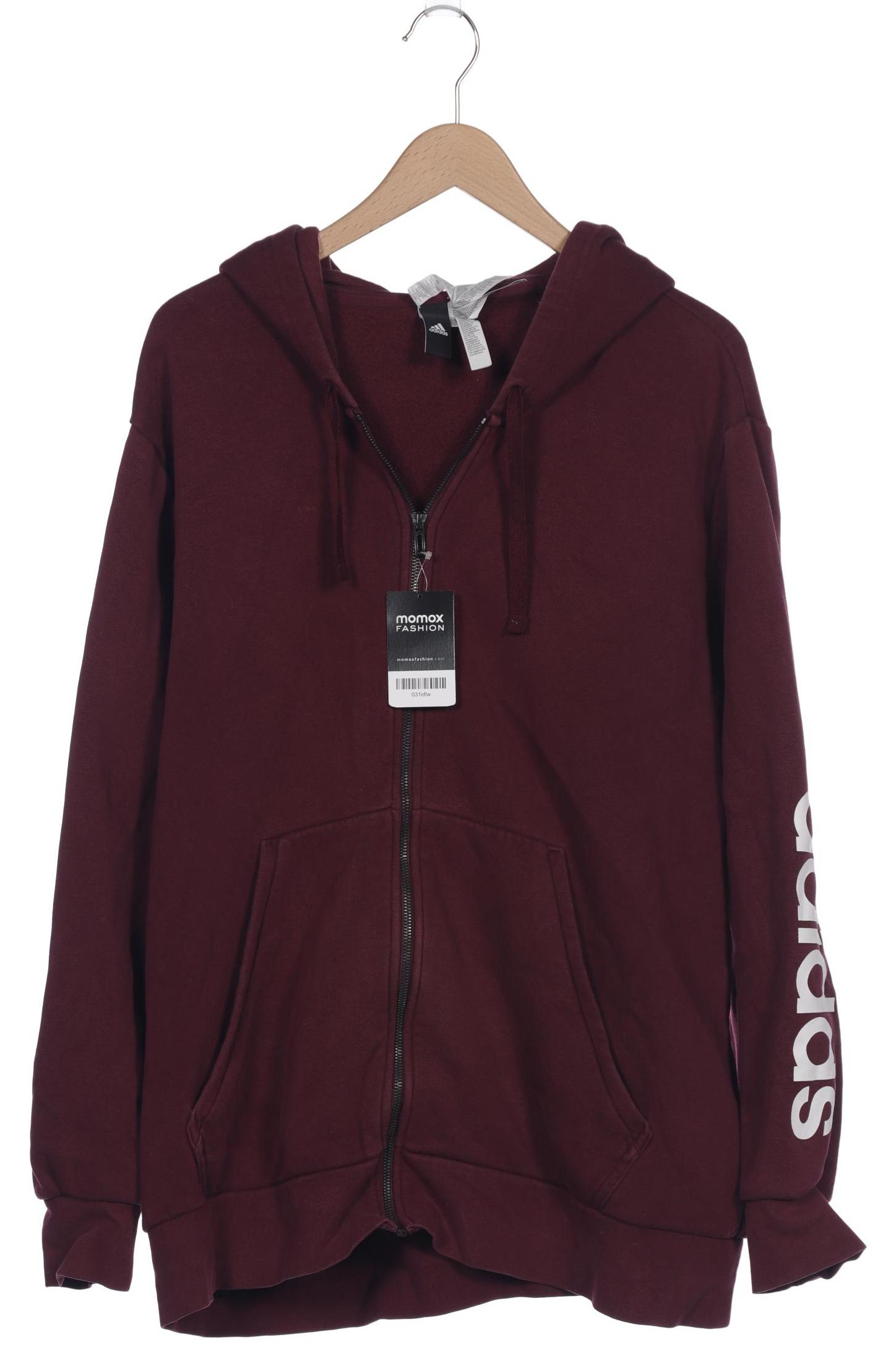 

adidas Herren Kapuzenpullover, bordeaux, Gr. 56