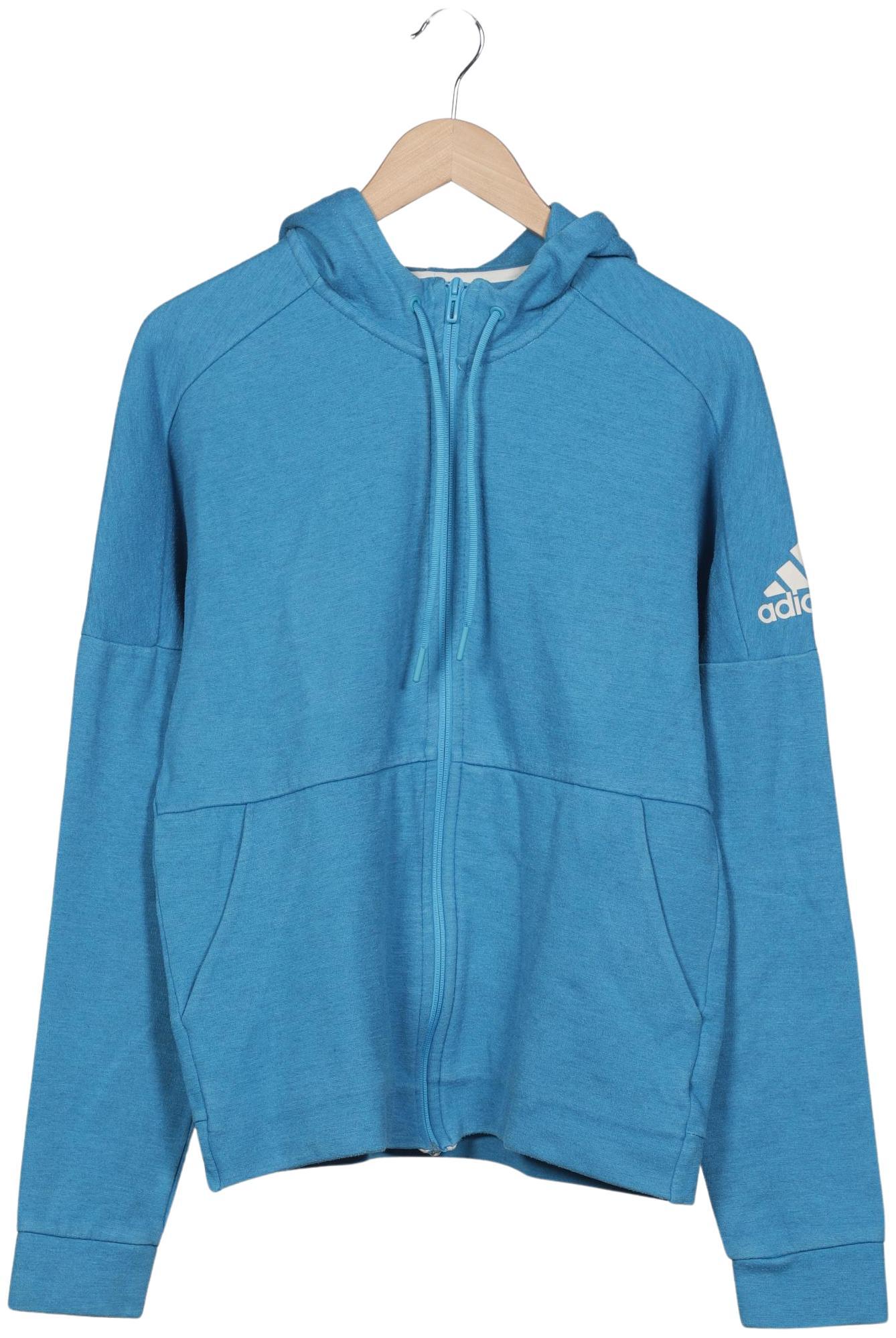 

adidas Herren Kapuzenpullover, hellblau, Gr. 48