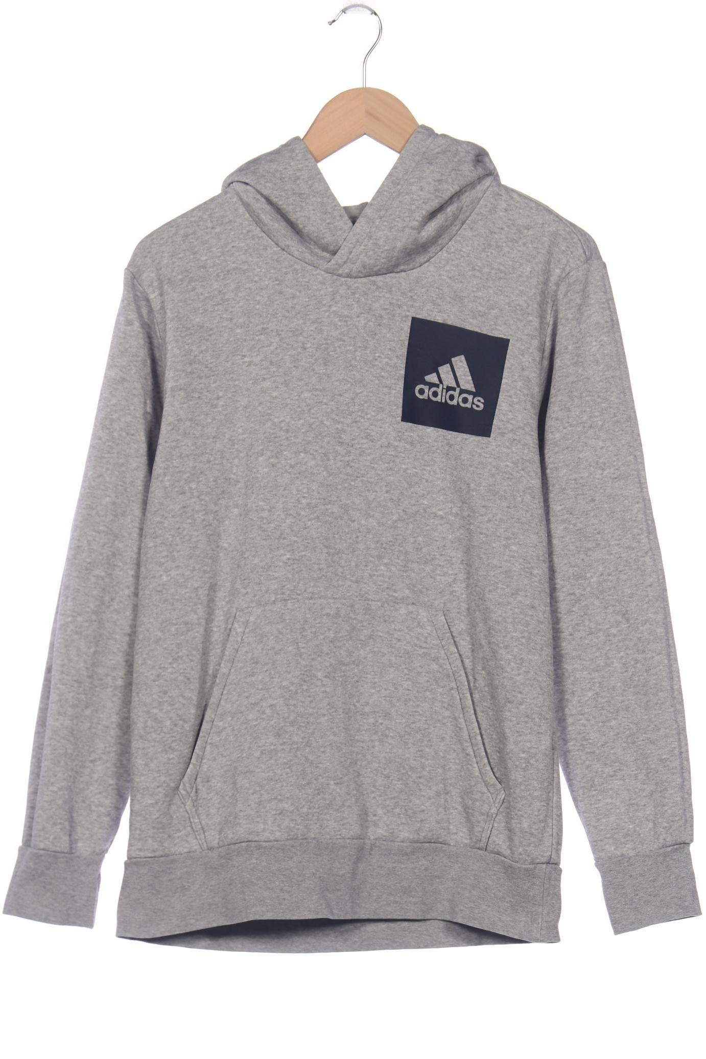 

adidas Herren Kapuzenpullover, grau, Gr. 48
