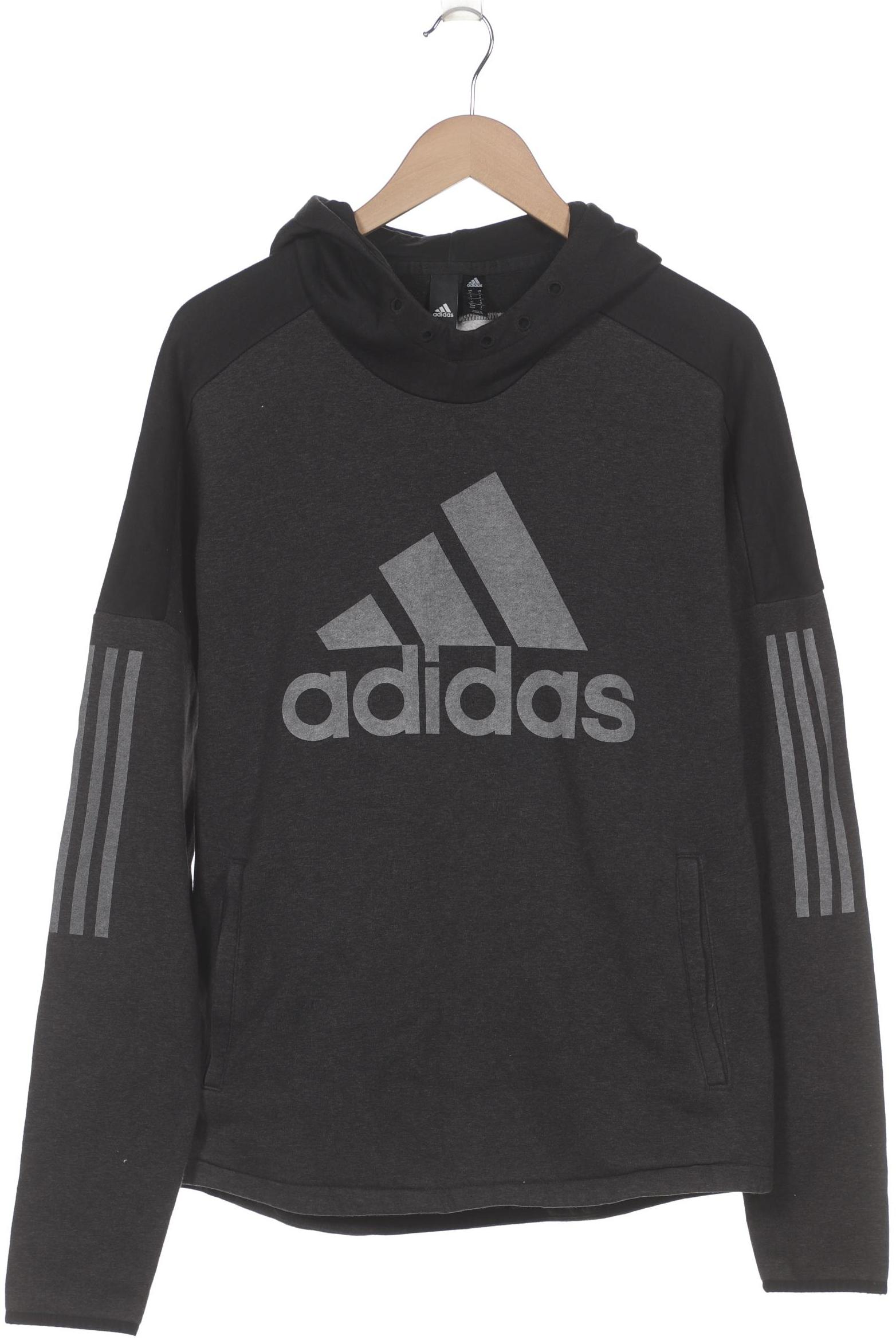 

adidas Herren Kapuzenpullover, grau, Gr. 48