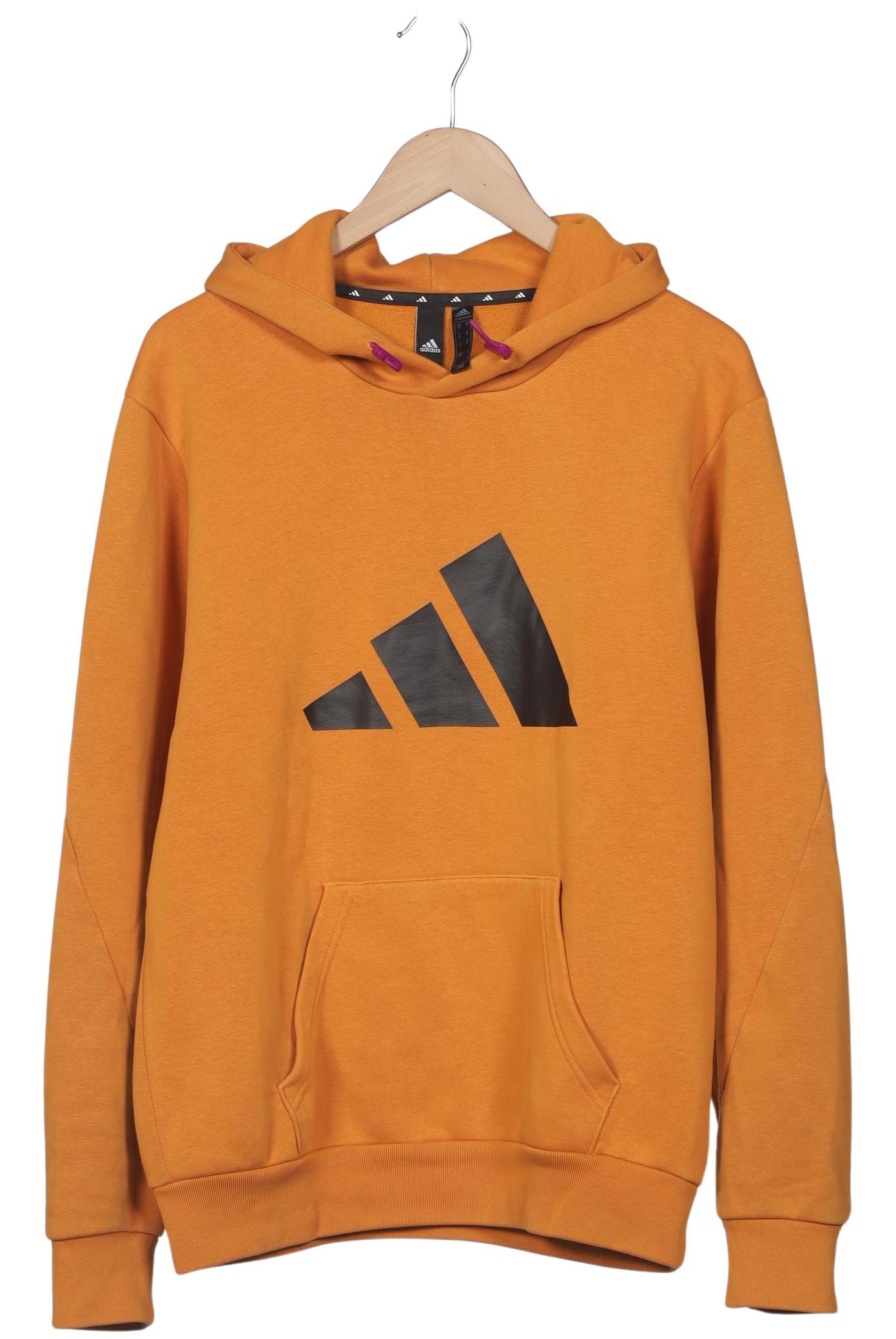 

adidas Herren Kapuzenpullover, orange, Gr. 48