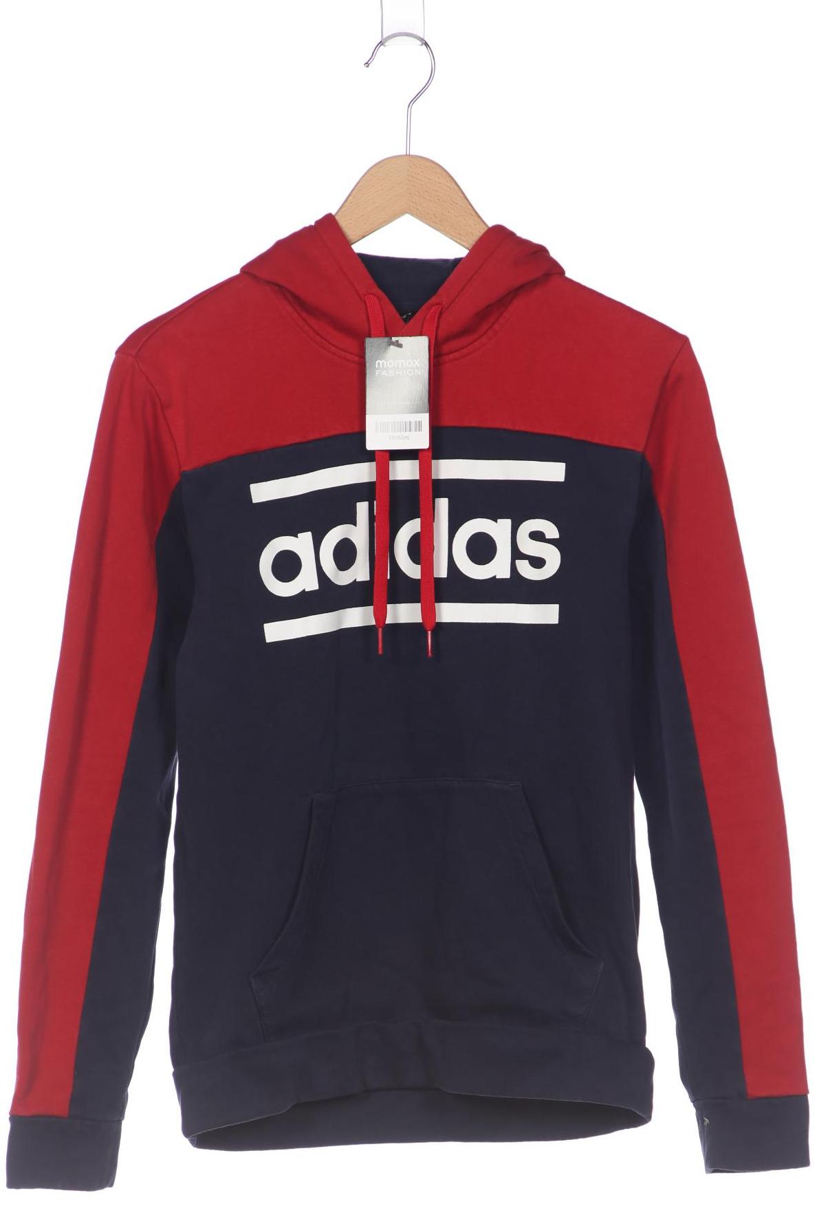 

adidas Herren Kapuzenpullover, rot, Gr. 46