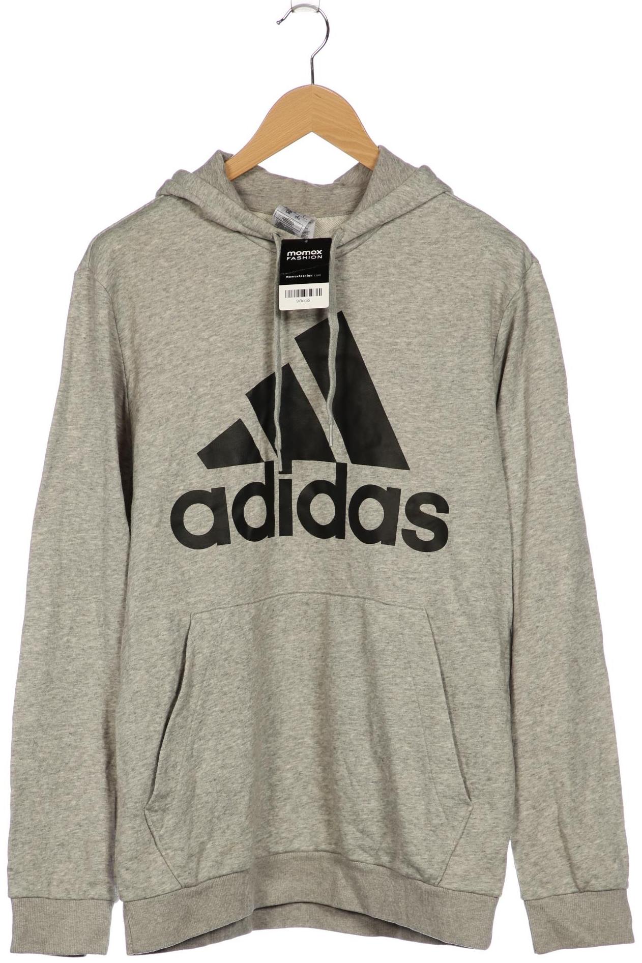 

adidas Herren Kapuzenpullover, grau, Gr. 52