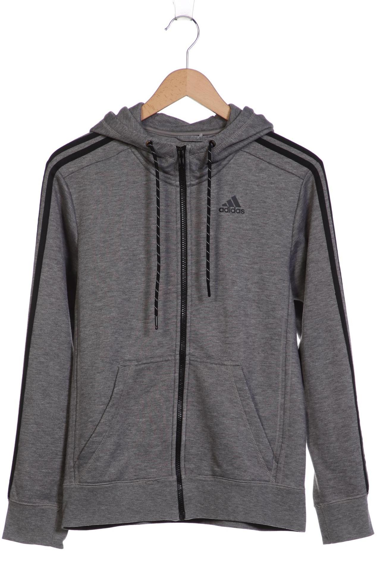 

adidas Herren Kapuzenpullover, grau, Gr. 46