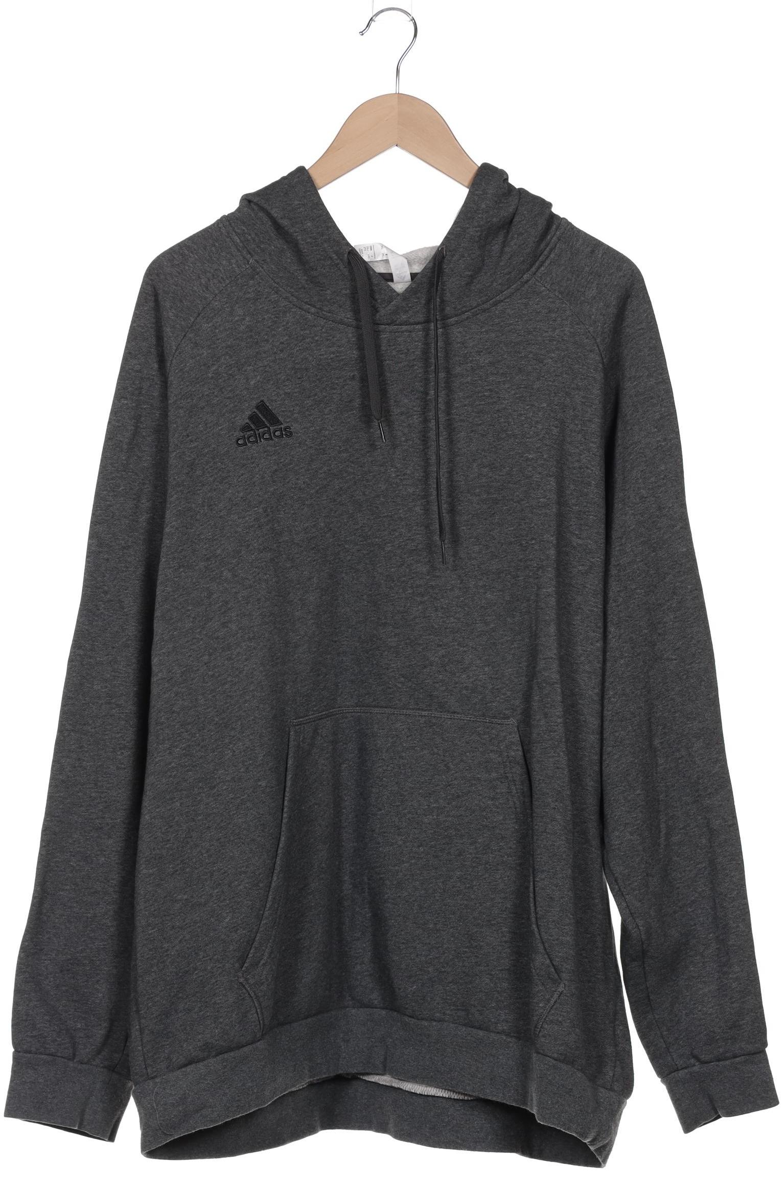 

adidas Herren Kapuzenpullover, grau, Gr. 56