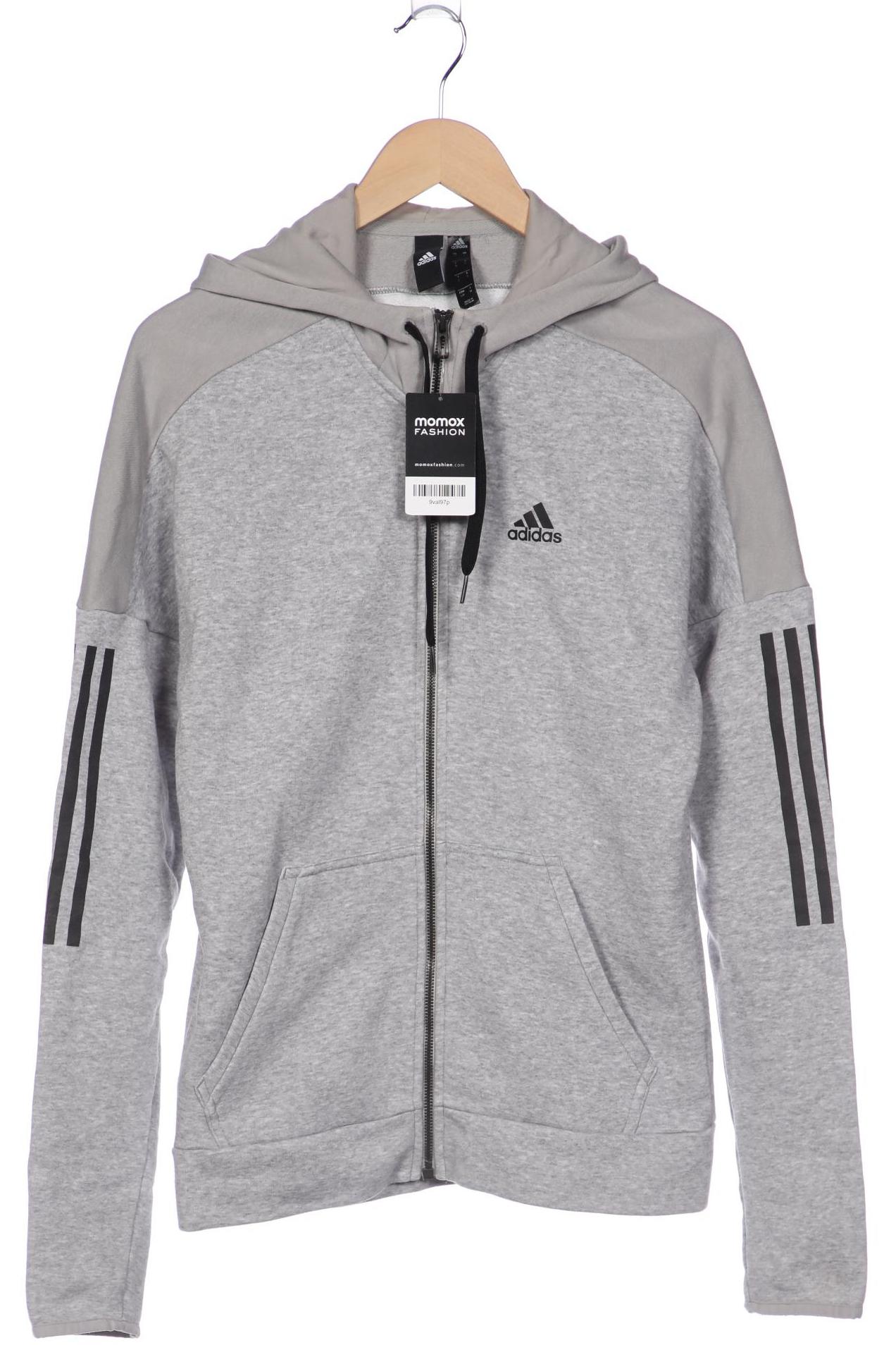 

adidas Herren Kapuzenpullover, grau, Gr. 46