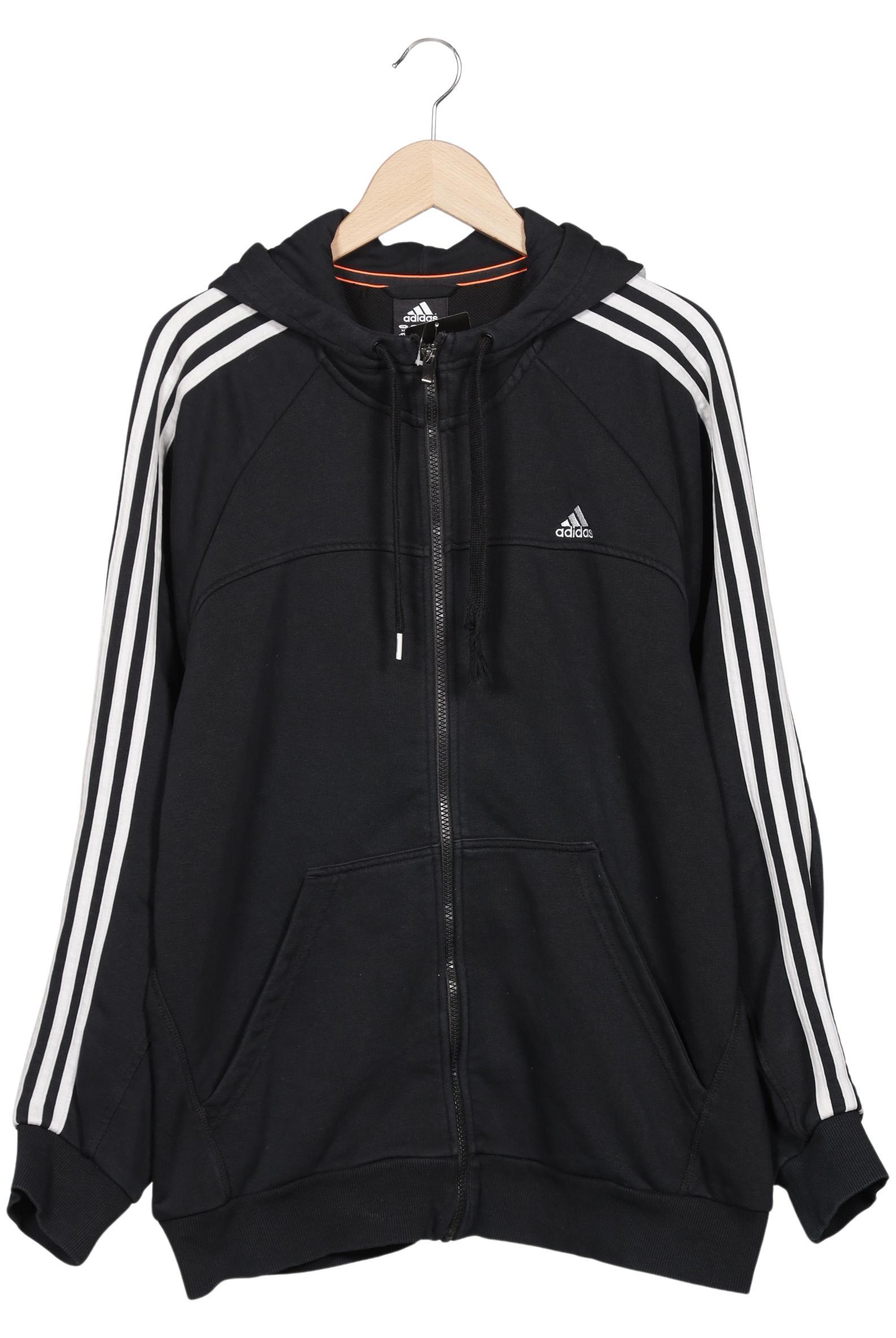 

adidas Herren Kapuzenpullover, schwarz, Gr. 54