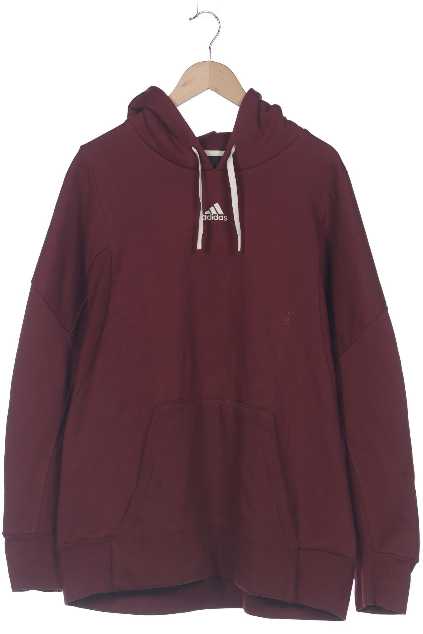 

adidas Herren Kapuzenpullover, bordeaux, Gr. 56