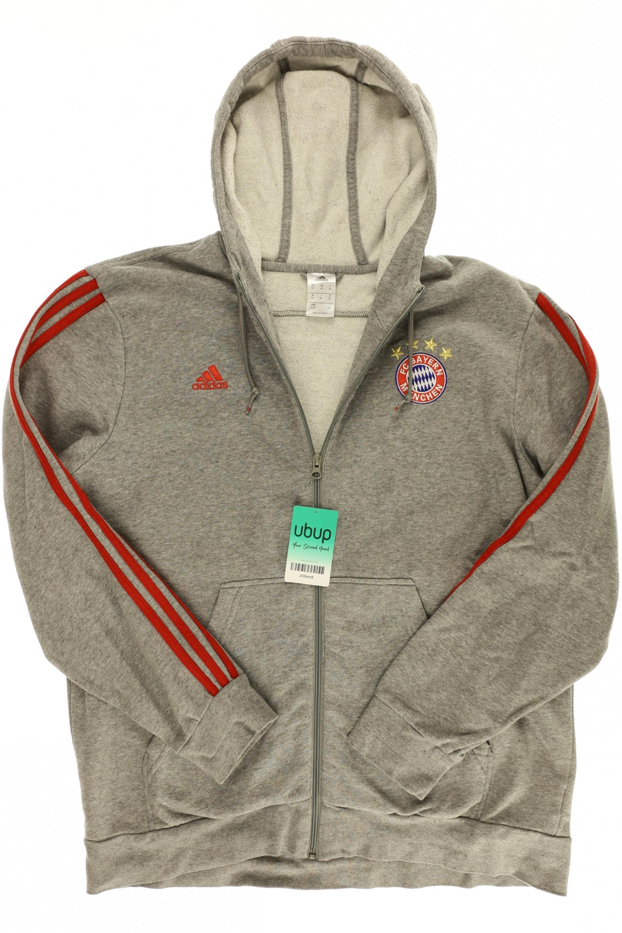 

adidas Herren Kapuzenpullover, grau, Gr.