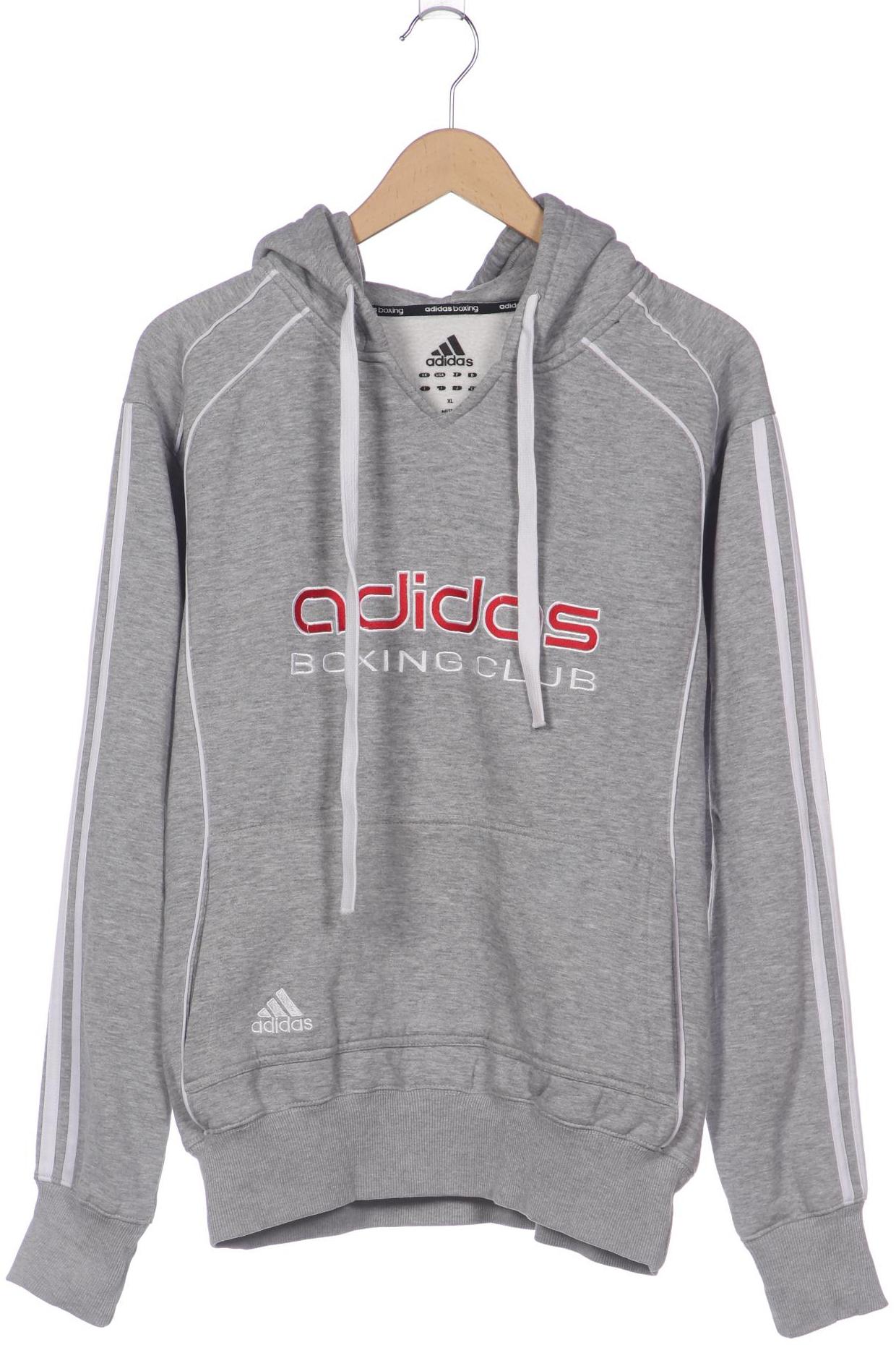 

adidas Herren Kapuzenpullover, grau, Gr. 54
