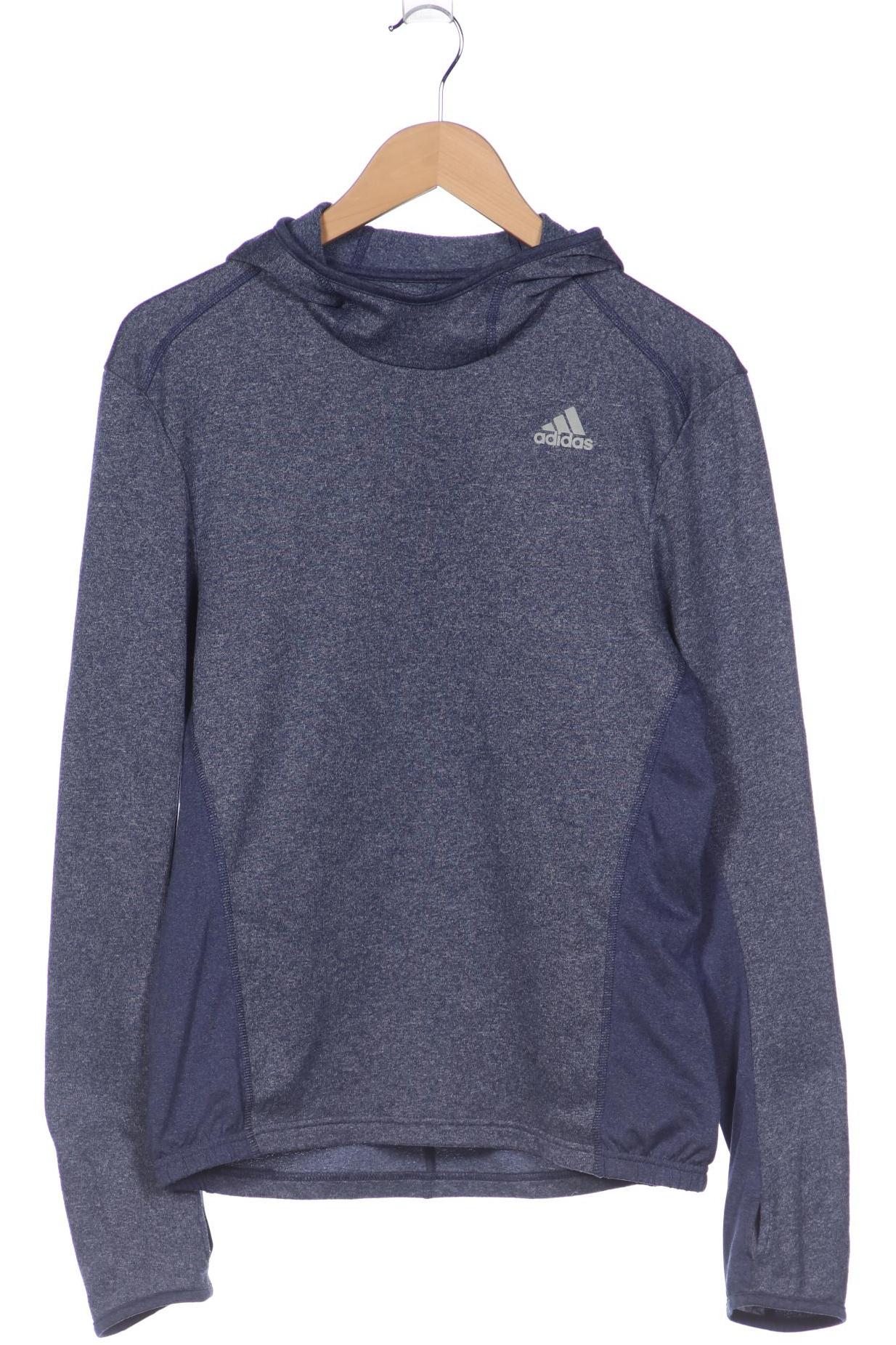 

adidas Herren Kapuzenpullover, blau, Gr. 46