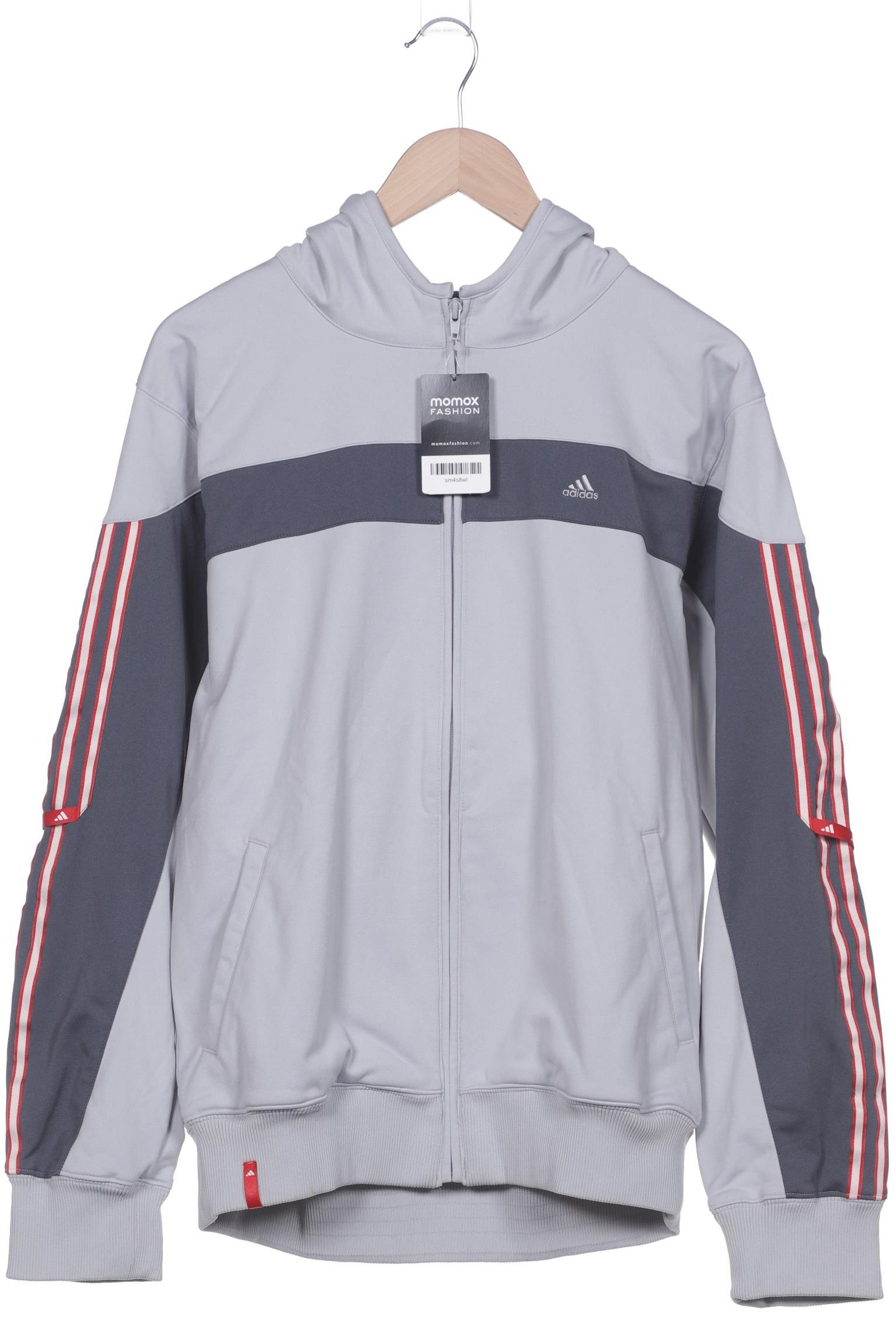 

adidas Herren Kapuzenpullover, grau, Gr. 52