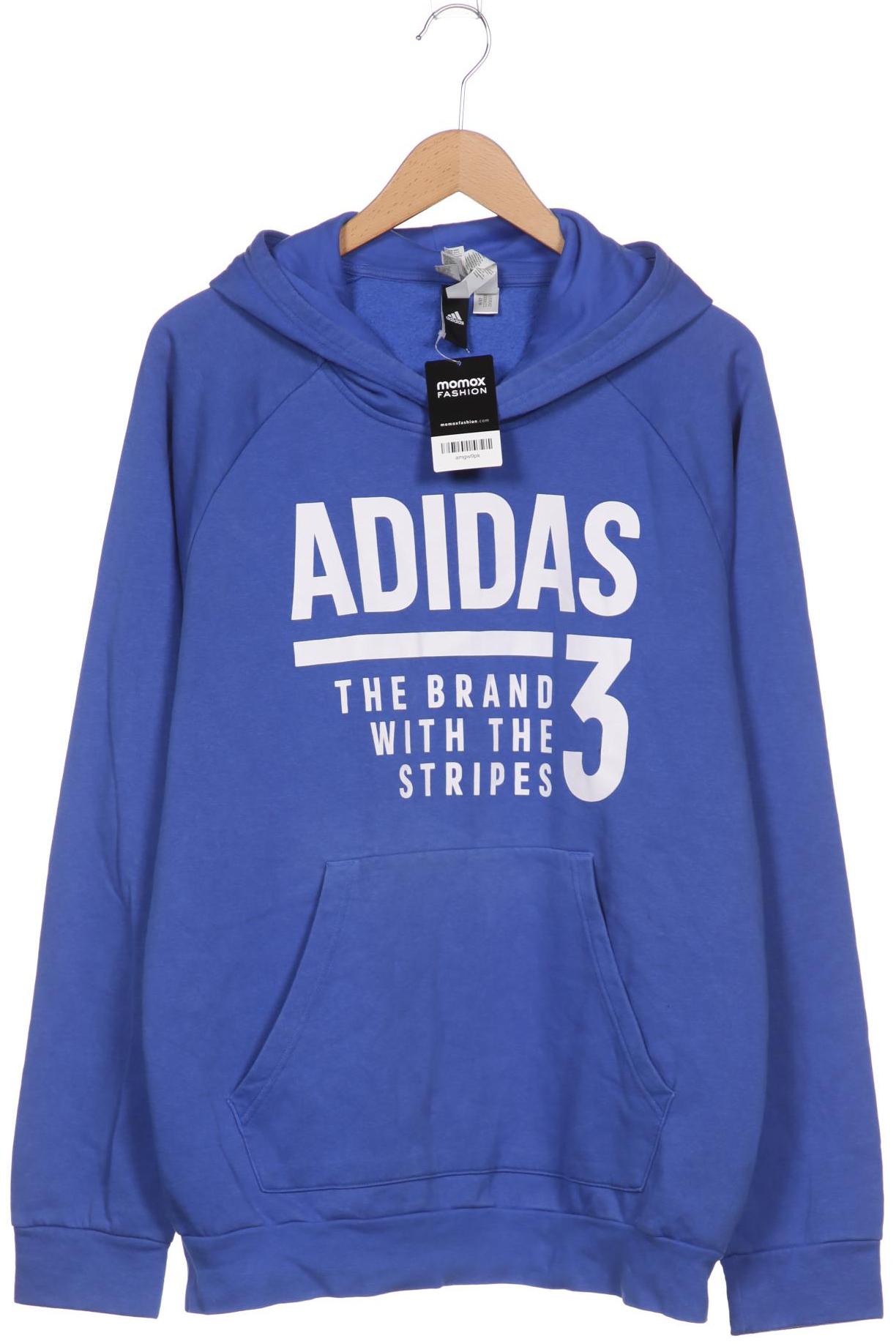 

adidas Herren Kapuzenpullover, blau, Gr. 52