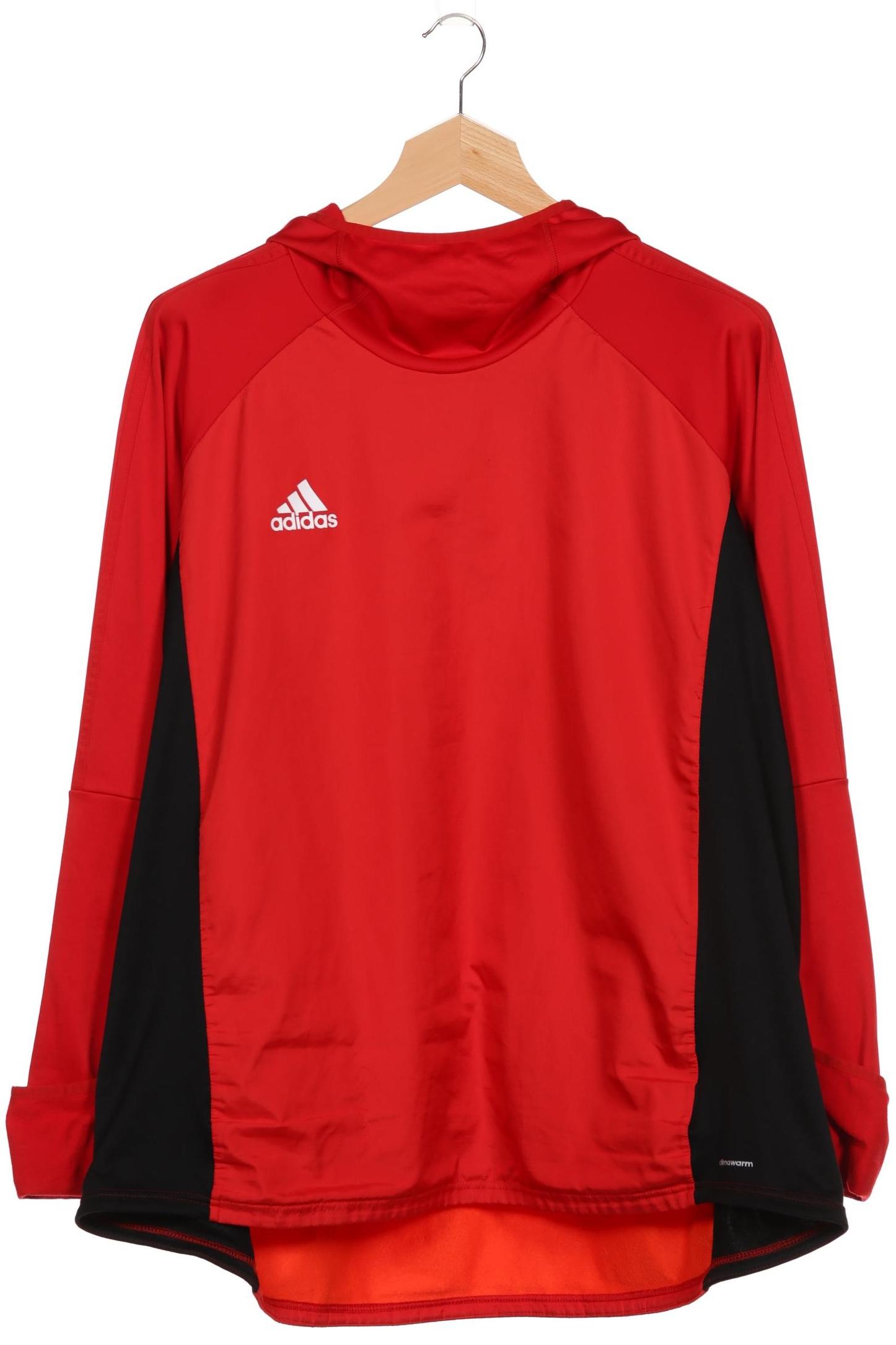 

adidas Herren Kapuzenpullover, rot, Gr. 58