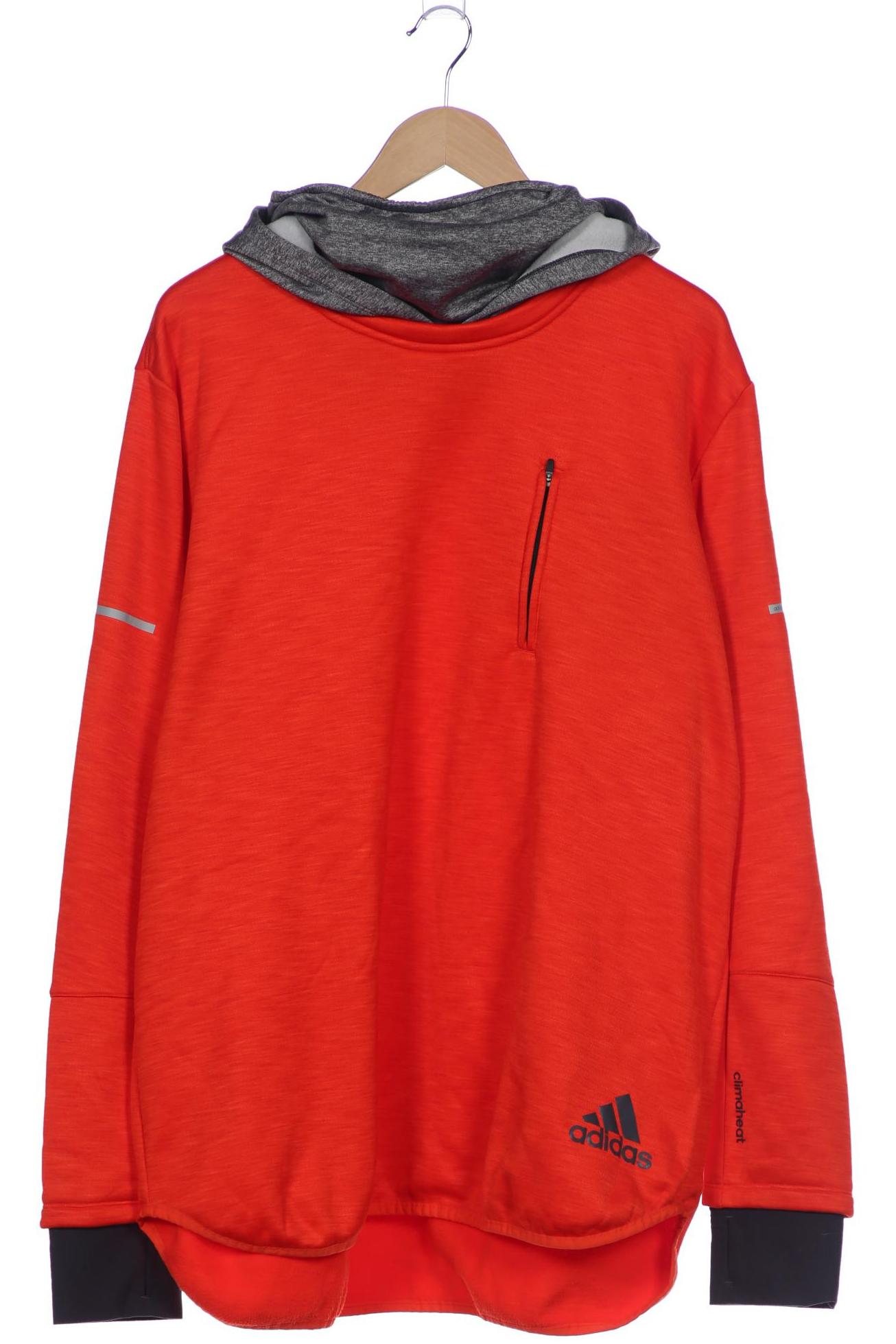 

adidas Herren Kapuzenpullover, rot, Gr. 56