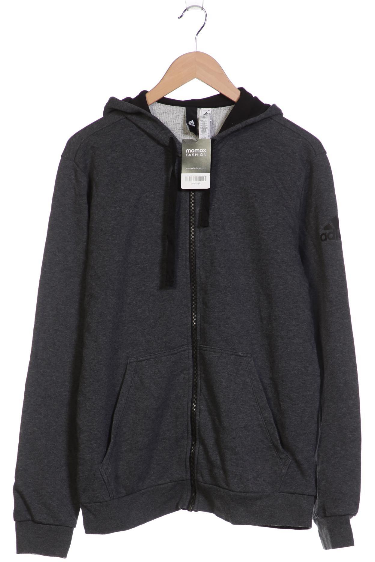 

adidas Herren Kapuzenpullover, grau, Gr. 52