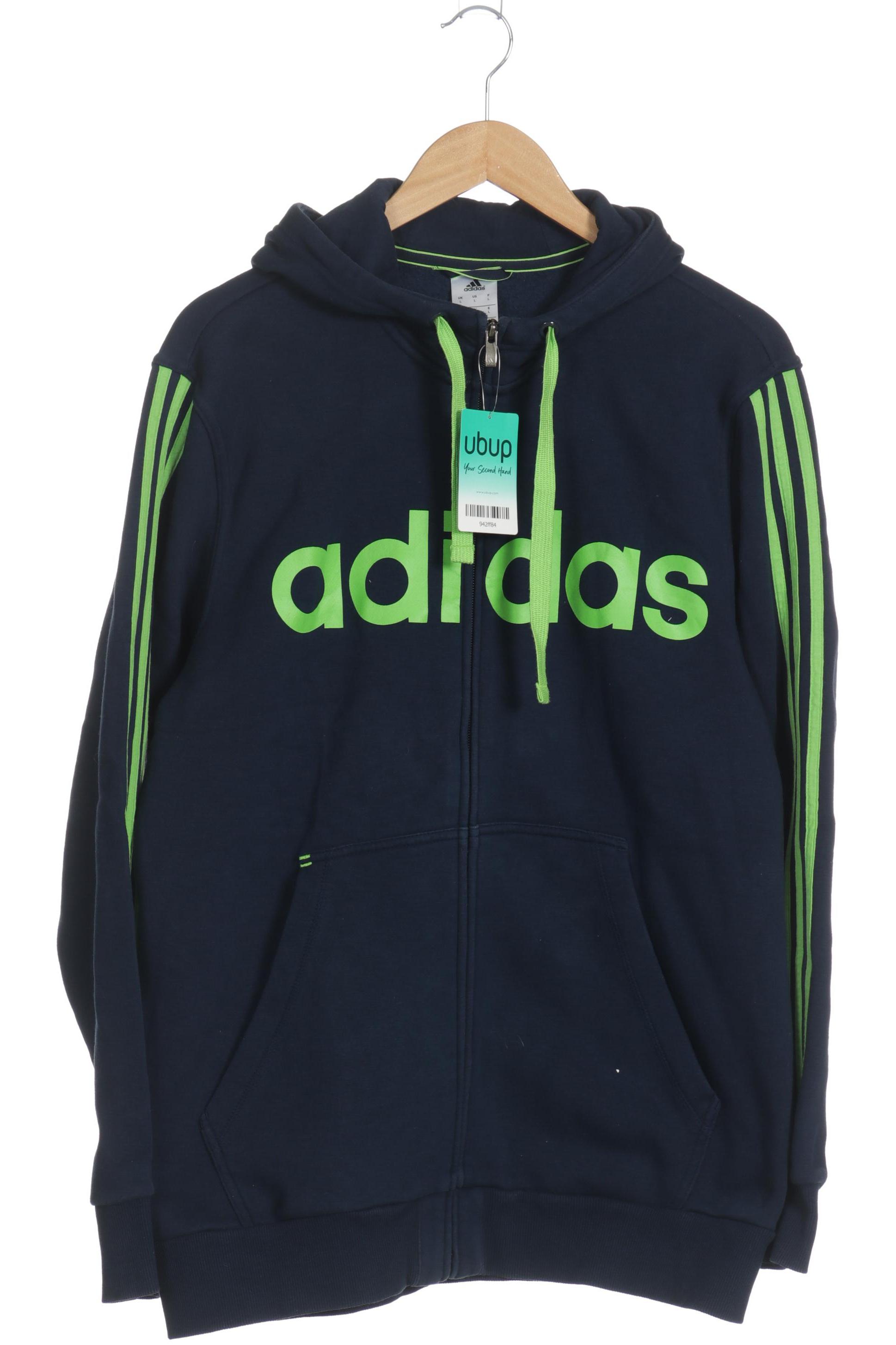 

adidas Herren Kapuzenpullover, blau, Gr. 52