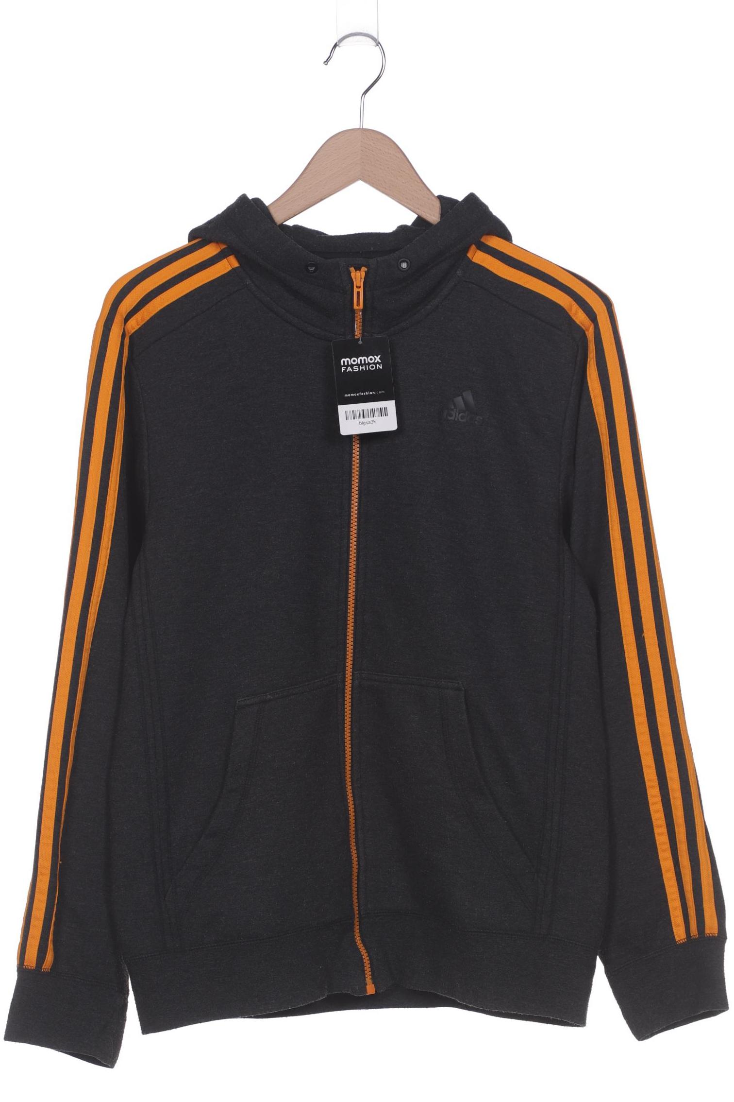 

adidas Herren Kapuzenpullover, grau, Gr. 48