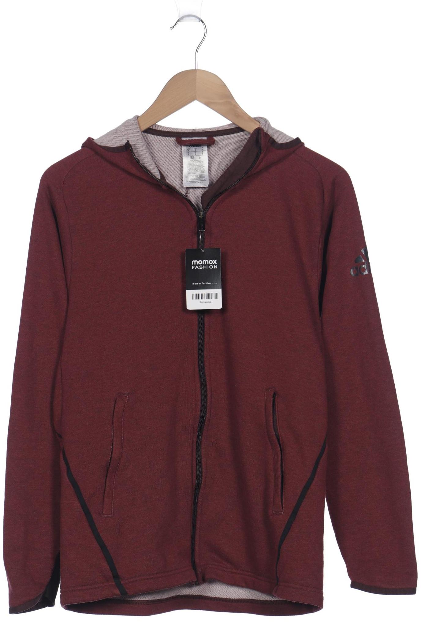 

adidas Herren Kapuzenpullover, bordeaux, Gr. 46