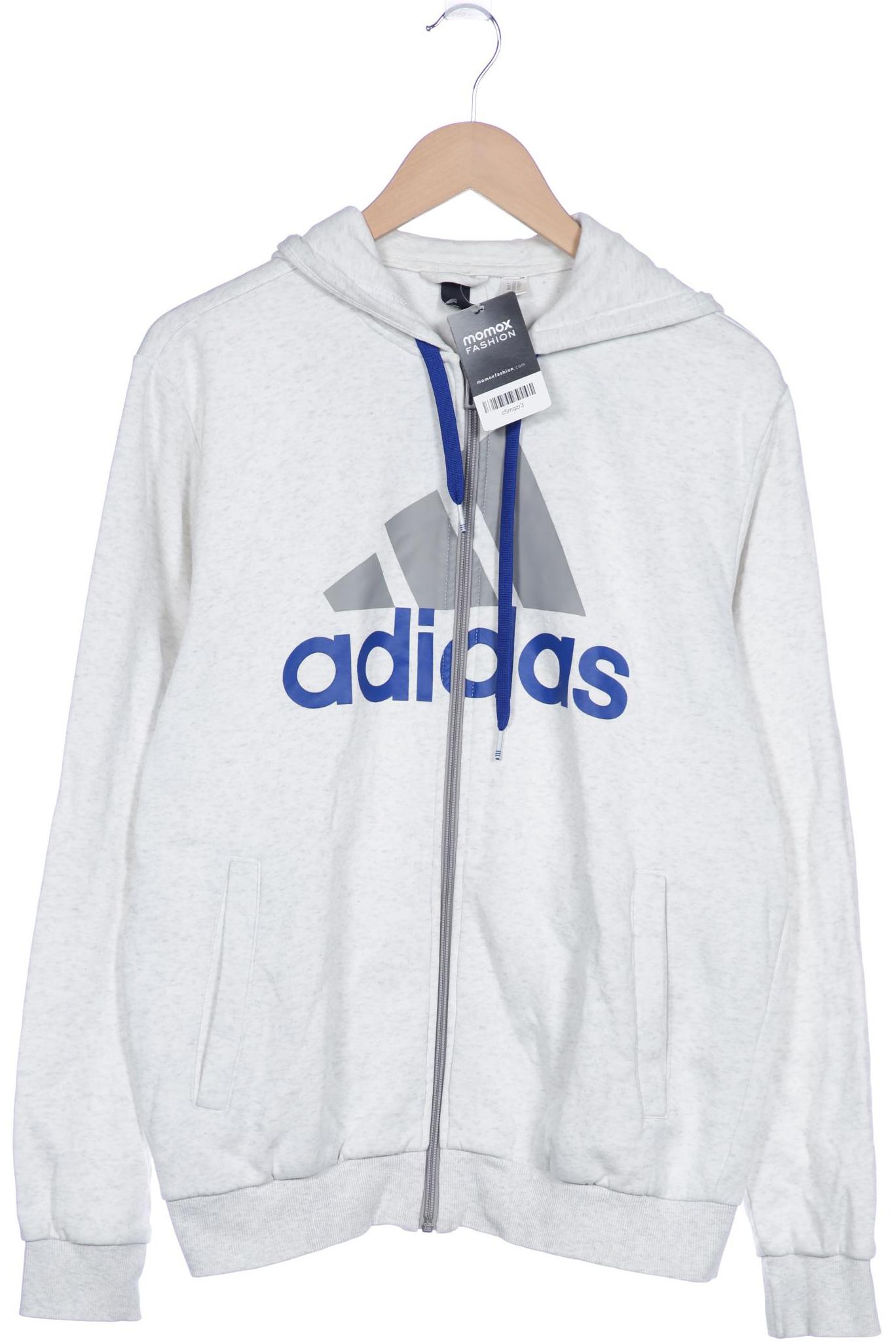 

adidas Herren Kapuzenpullover, grau, Gr. 48