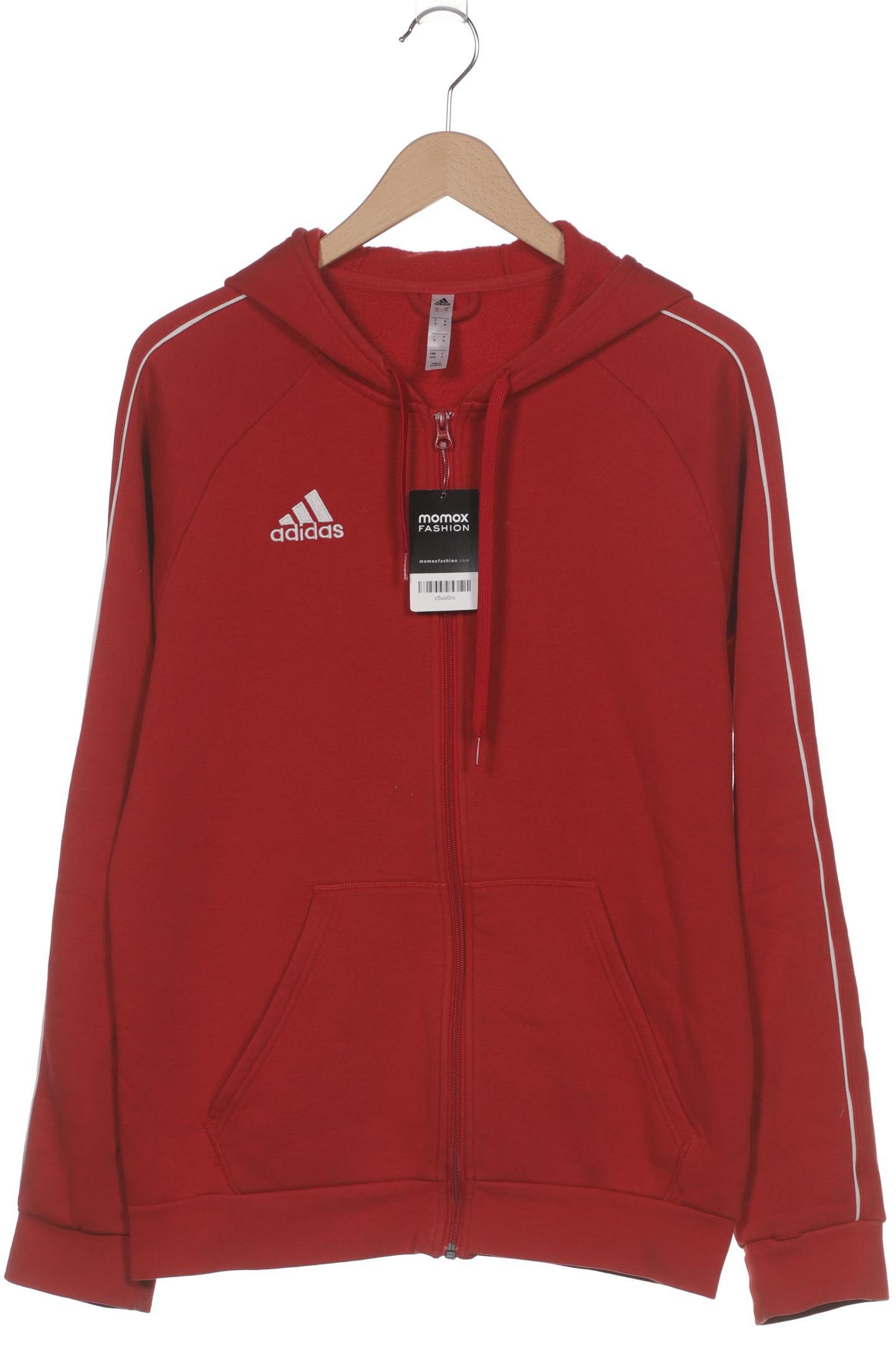 

adidas Herren Kapuzenpullover, rot, Gr. 48