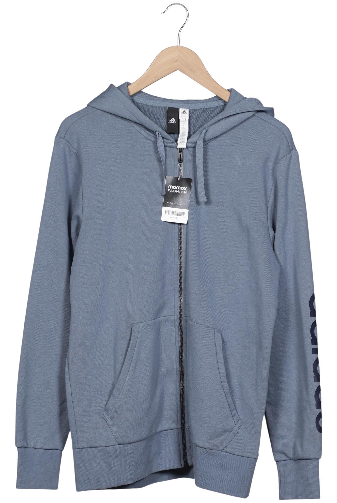 

adidas Herren Kapuzenpullover, blau, Gr. 48
