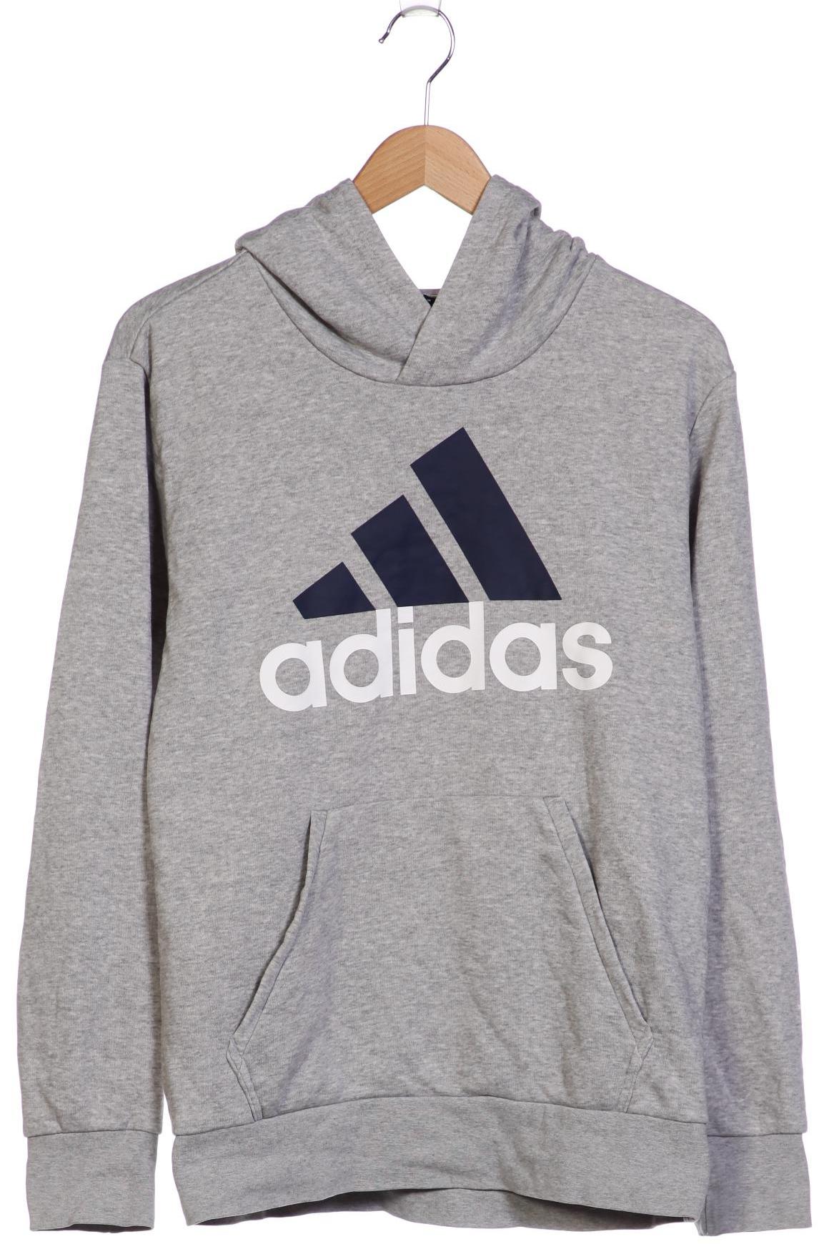

adidas Herren Kapuzenpullover, grau, Gr. 48