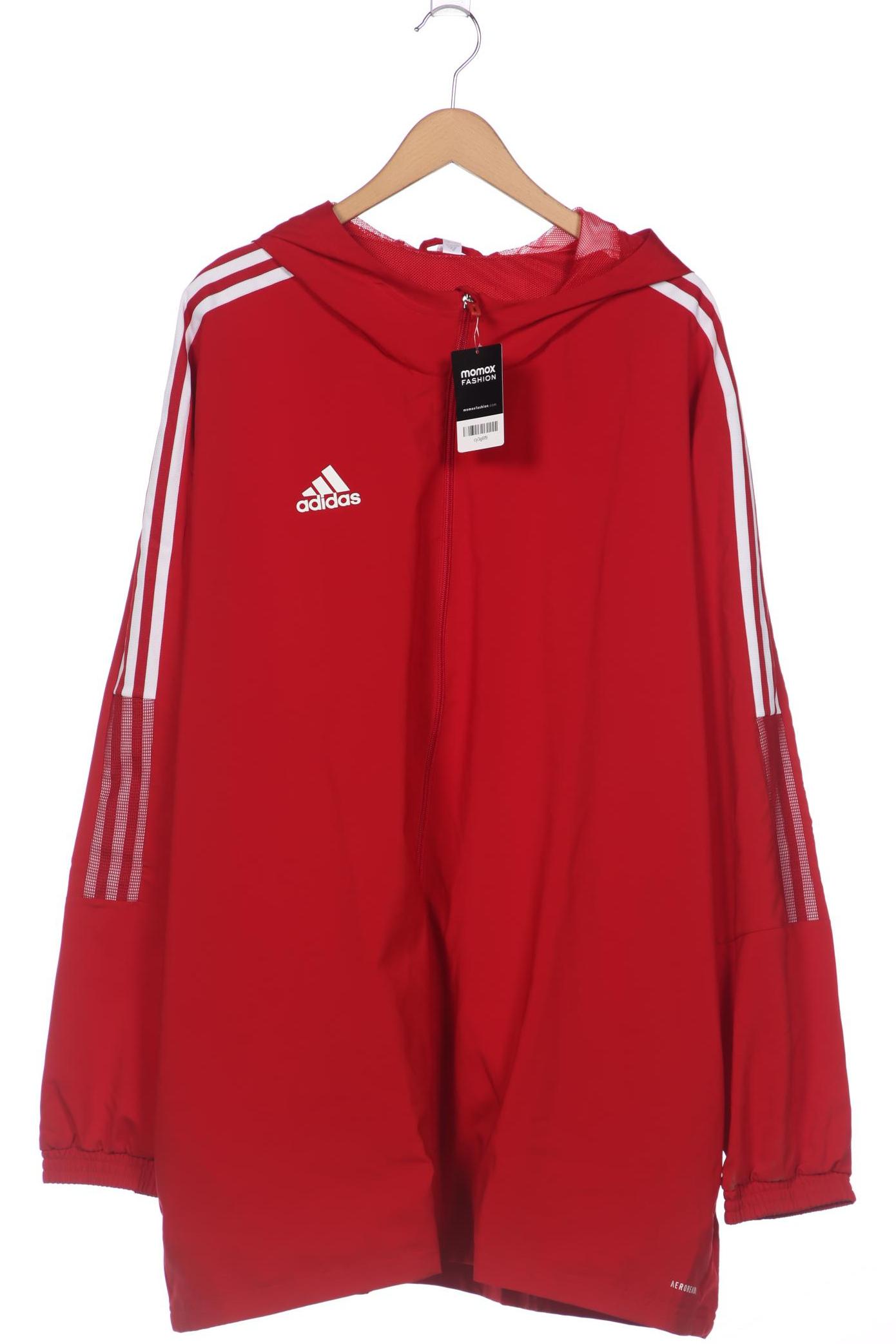 

adidas Herren Kapuzenpullover, rot, Gr. 60
