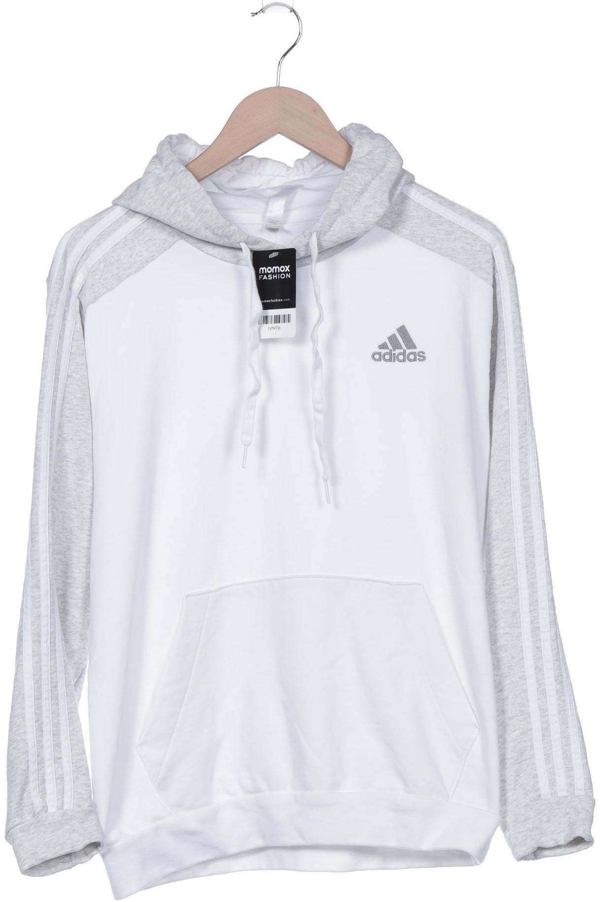 

adidas Herren Kapuzenpullover, weiß, Gr. 48