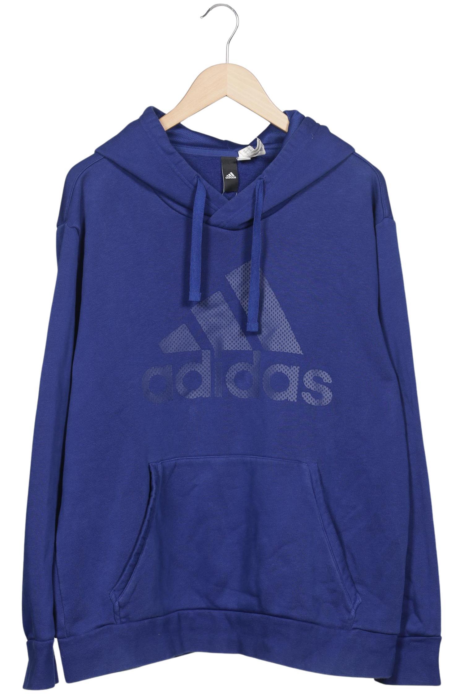 

adidas Herren Kapuzenpullover, blau, Gr. 54