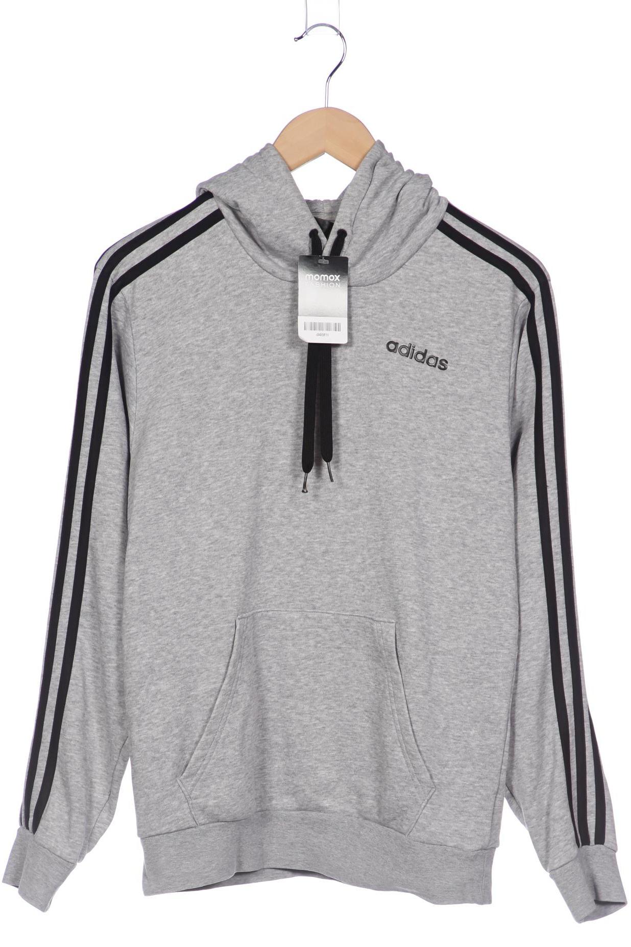 

adidas Herren Kapuzenpullover, grau, Gr. 46