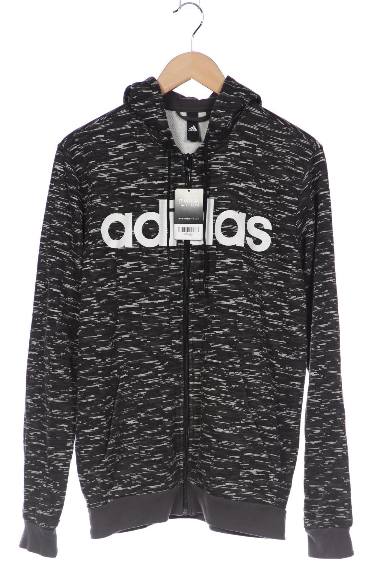 

adidas Herren Kapuzenpullover, grau, Gr. 52