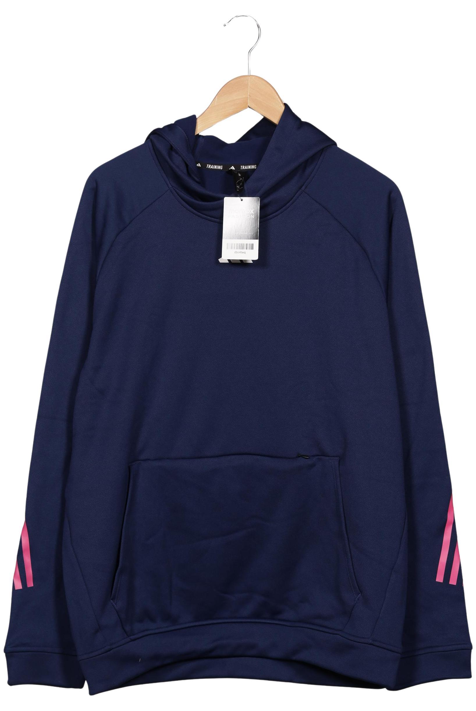 

adidas Herren Kapuzenpullover, blau, Gr. 52