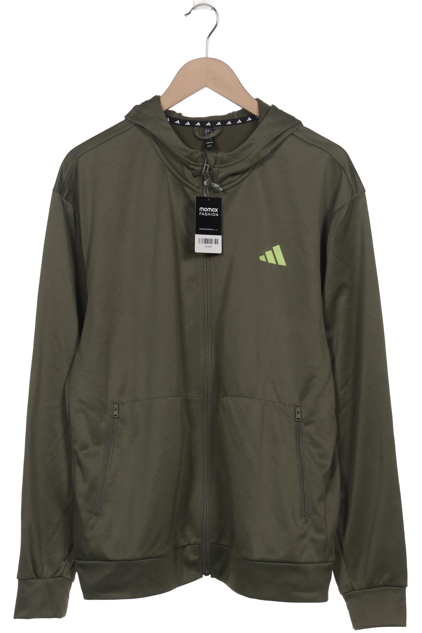 

adidas Herren Kapuzenpullover, grün, Gr. 52