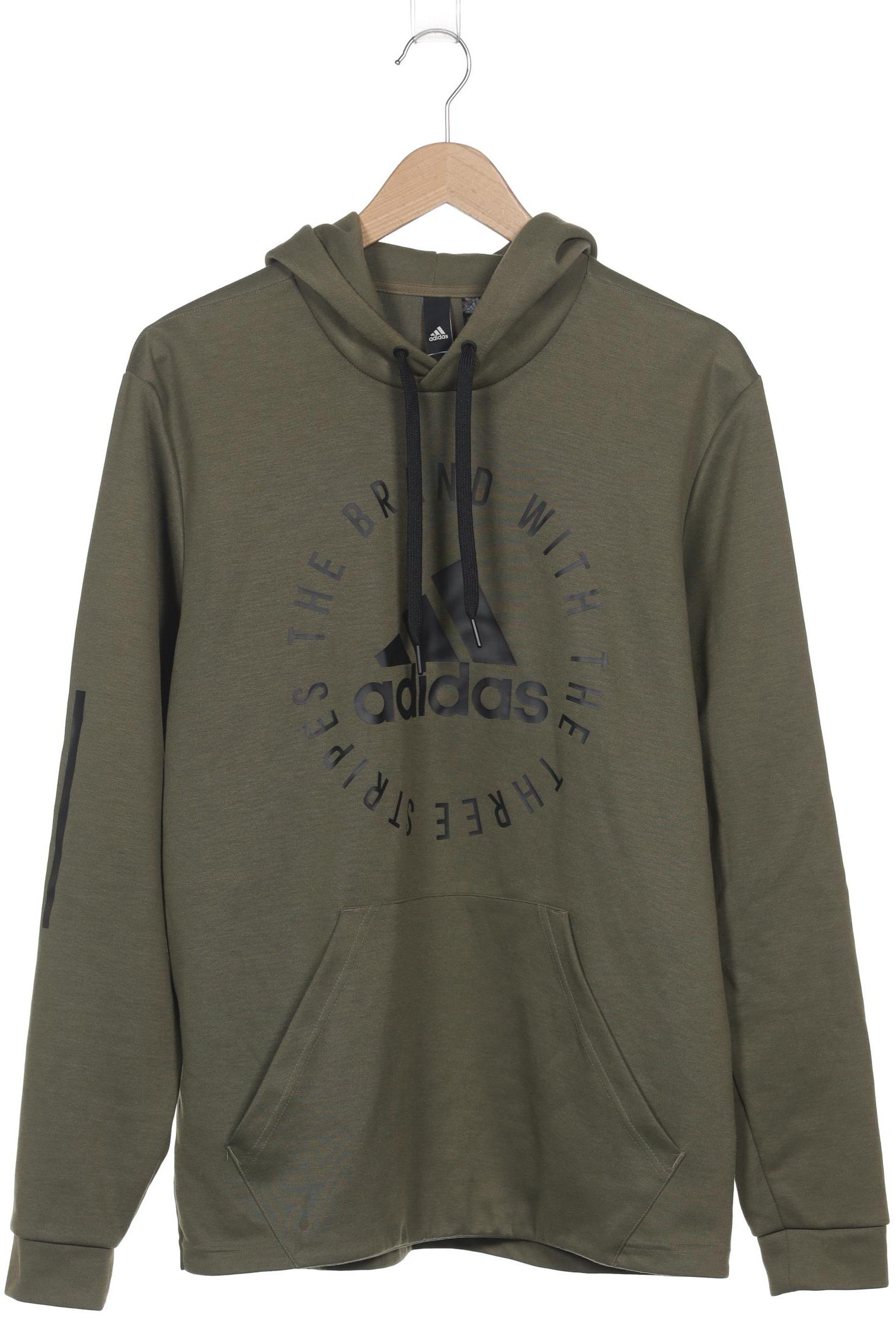 

adidas Herren Kapuzenpullover, grün, Gr. 52