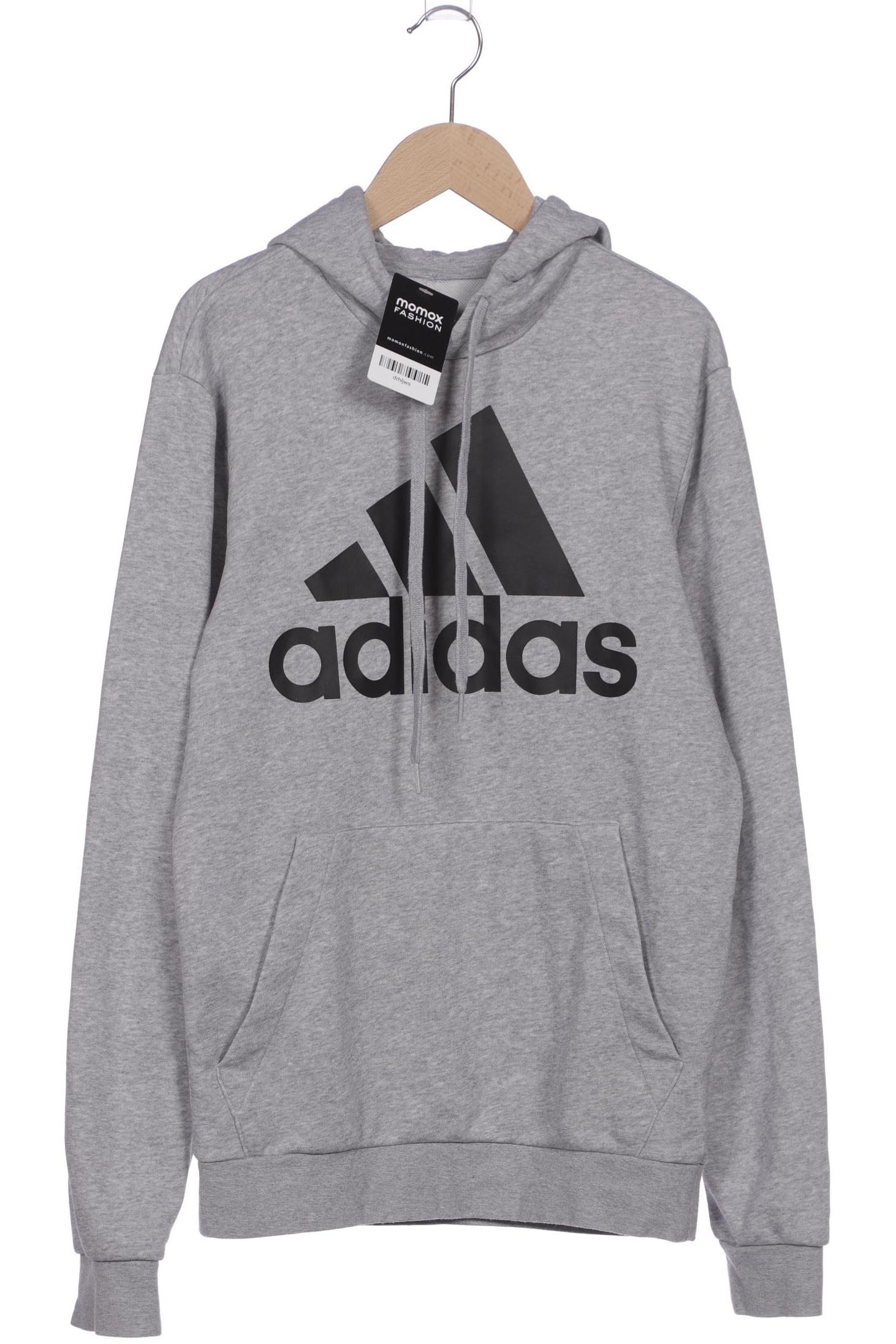 

adidas Herren Kapuzenpullover, grau, Gr. 44