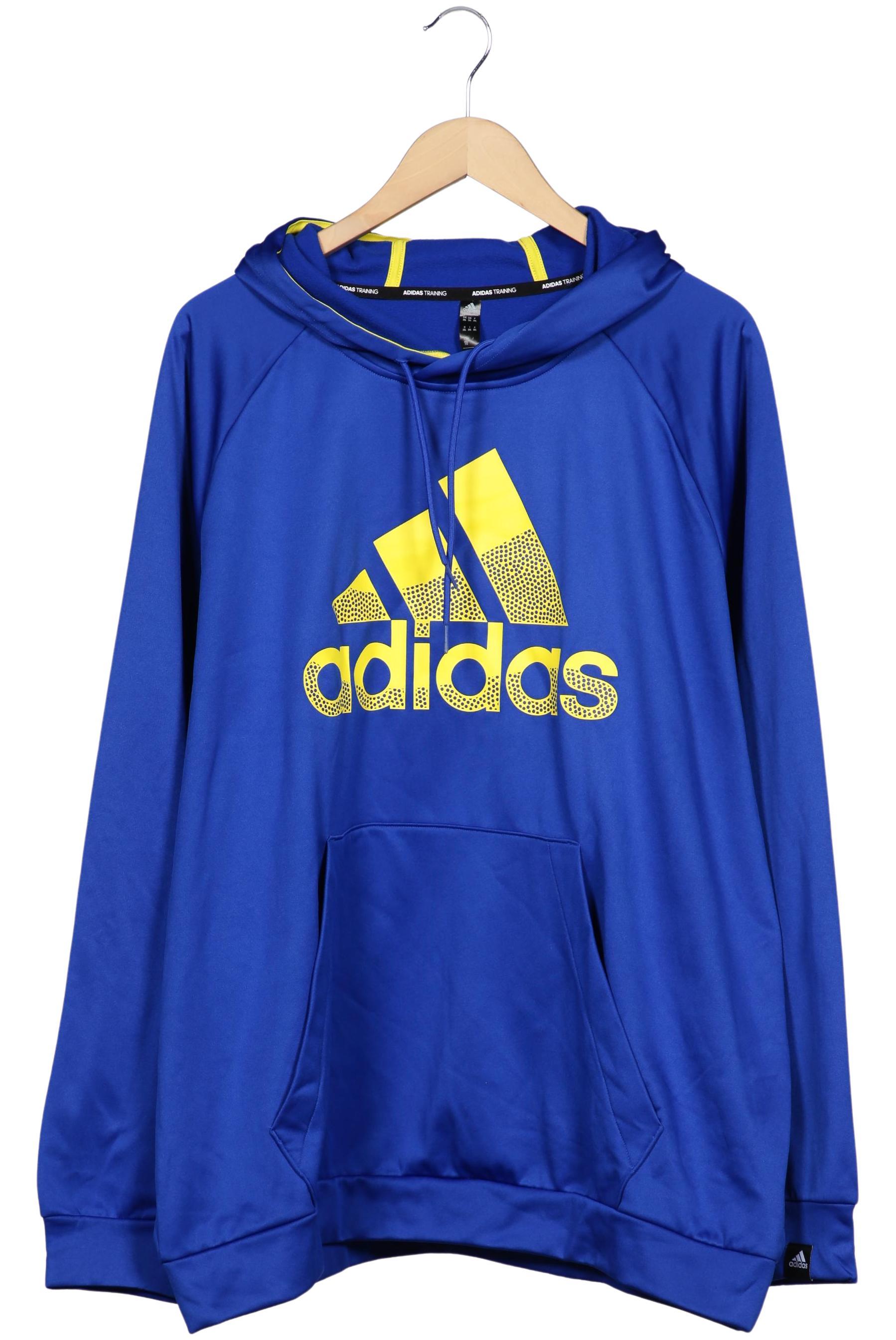 

adidas Herren Kapuzenpullover, blau, Gr. 56
