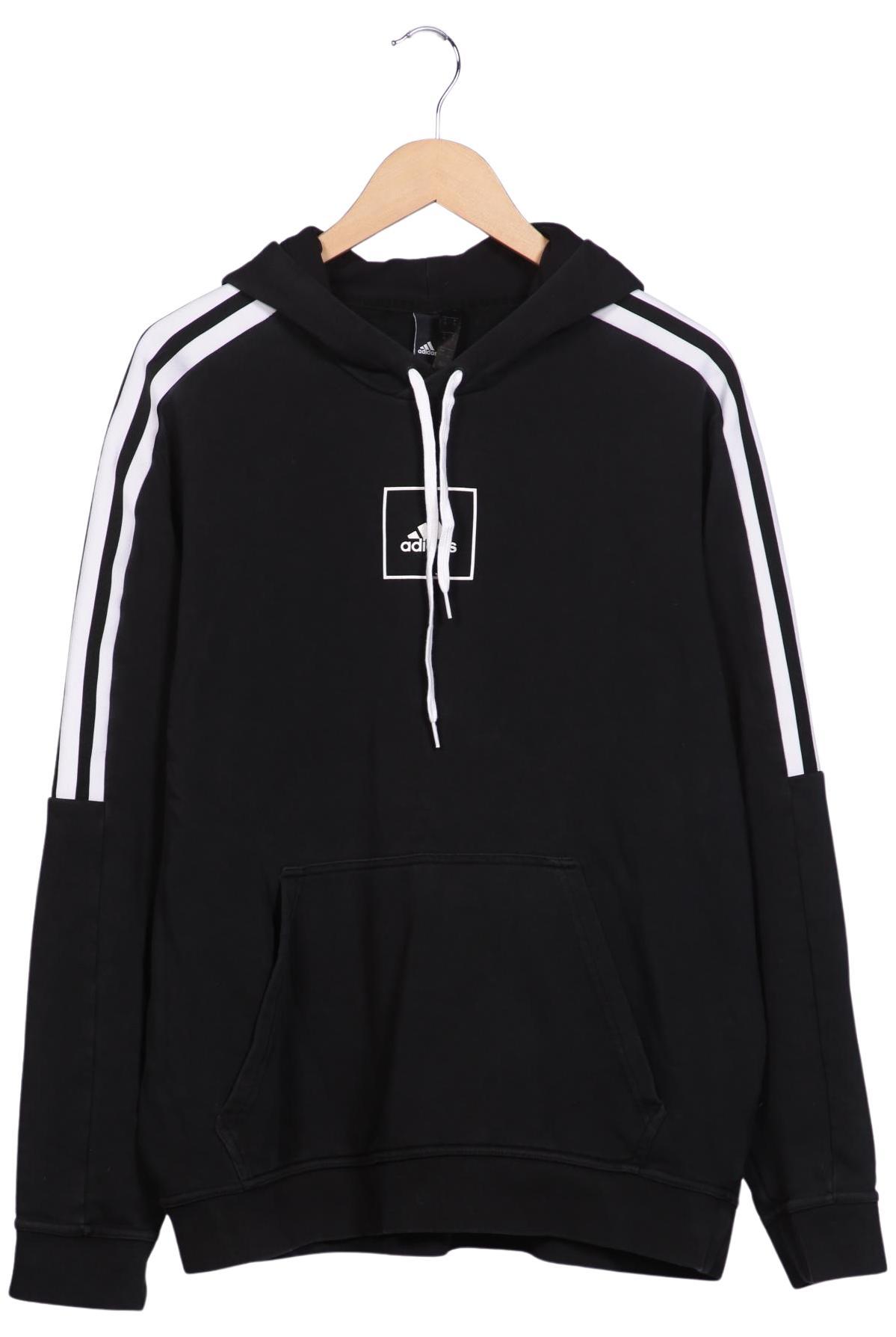 

adidas Herren Kapuzenpullover, schwarz, Gr. 54