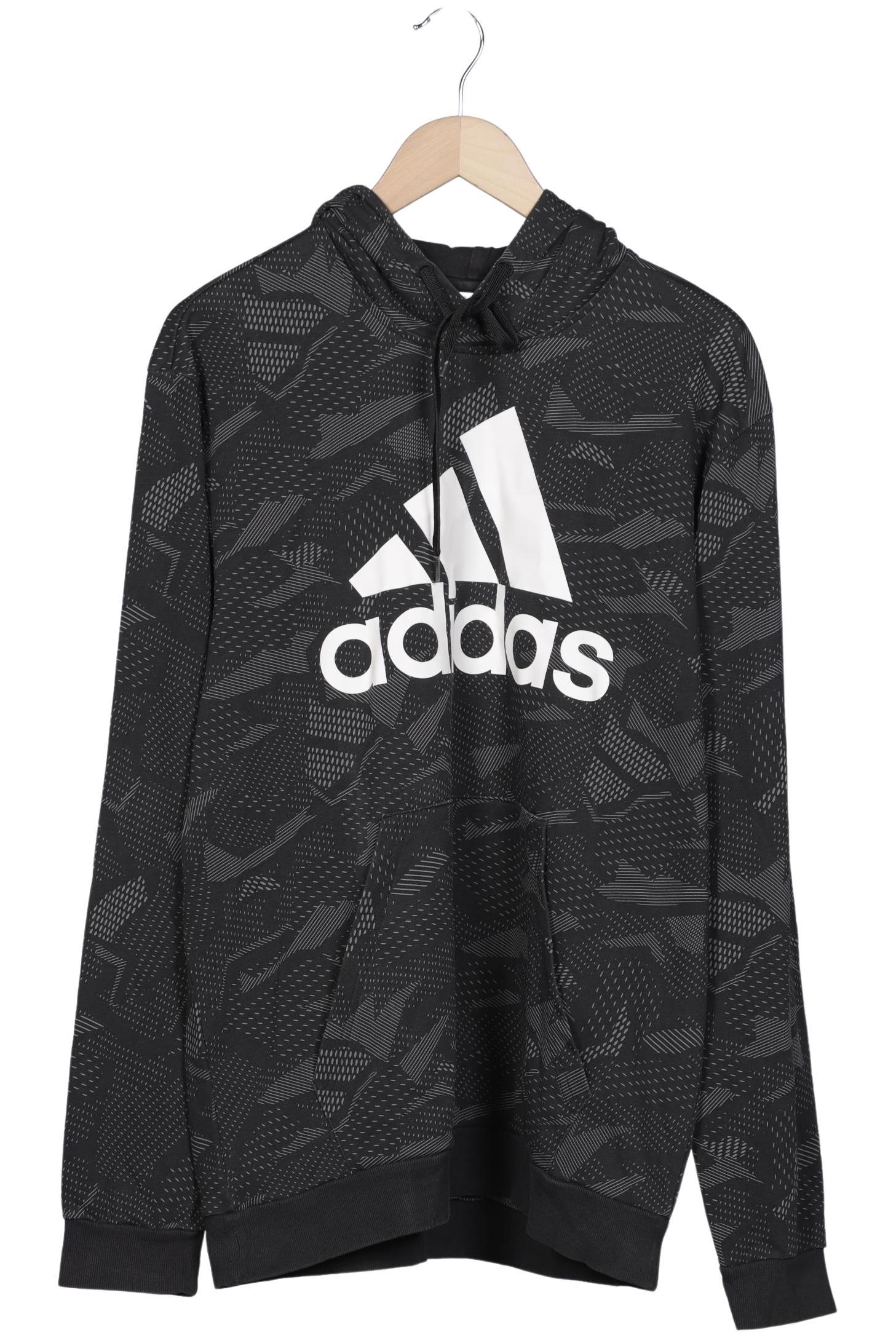 

adidas Herren Kapuzenpullover, grau, Gr. 54