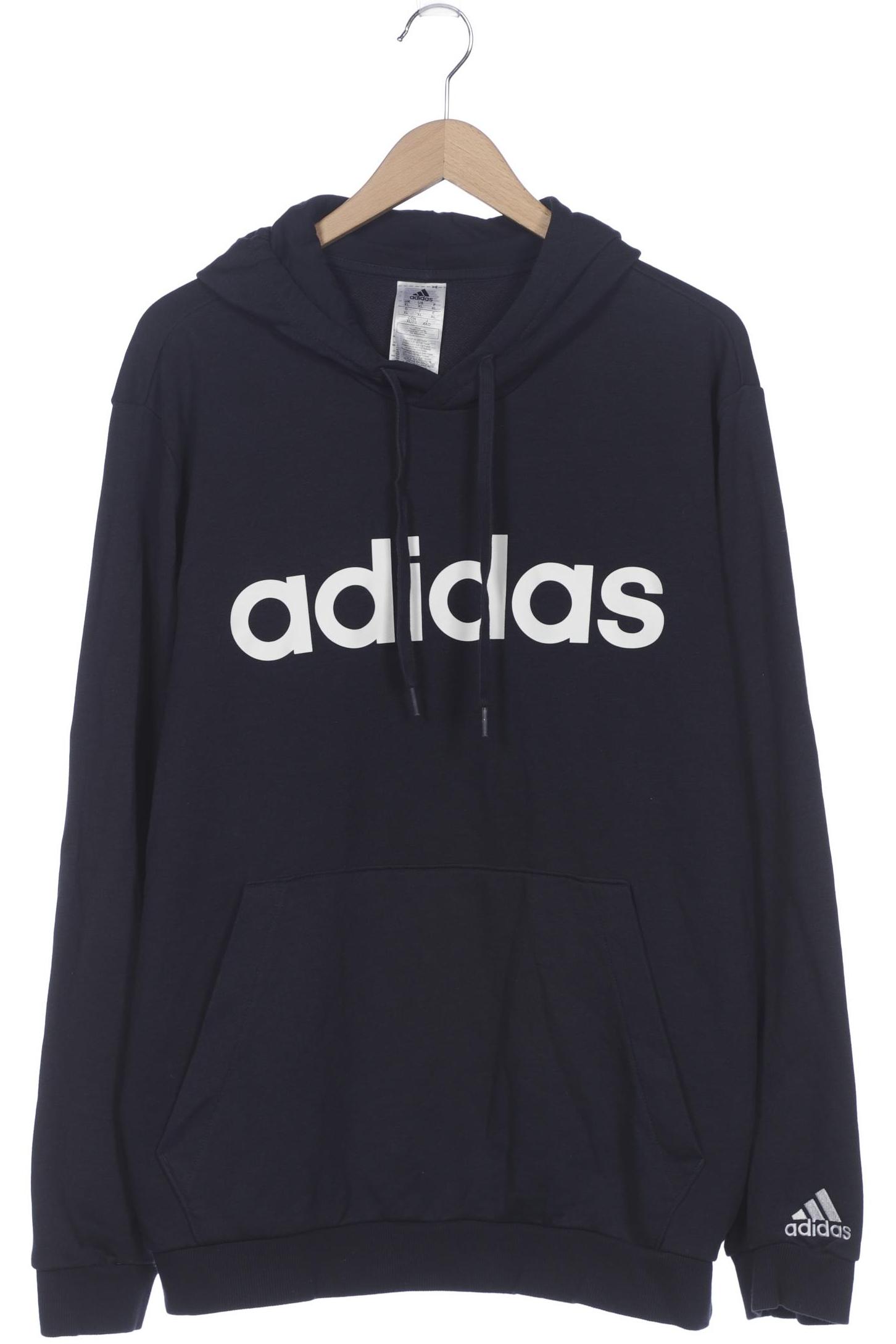 

adidas Herren Kapuzenpullover, marineblau, Gr. 54
