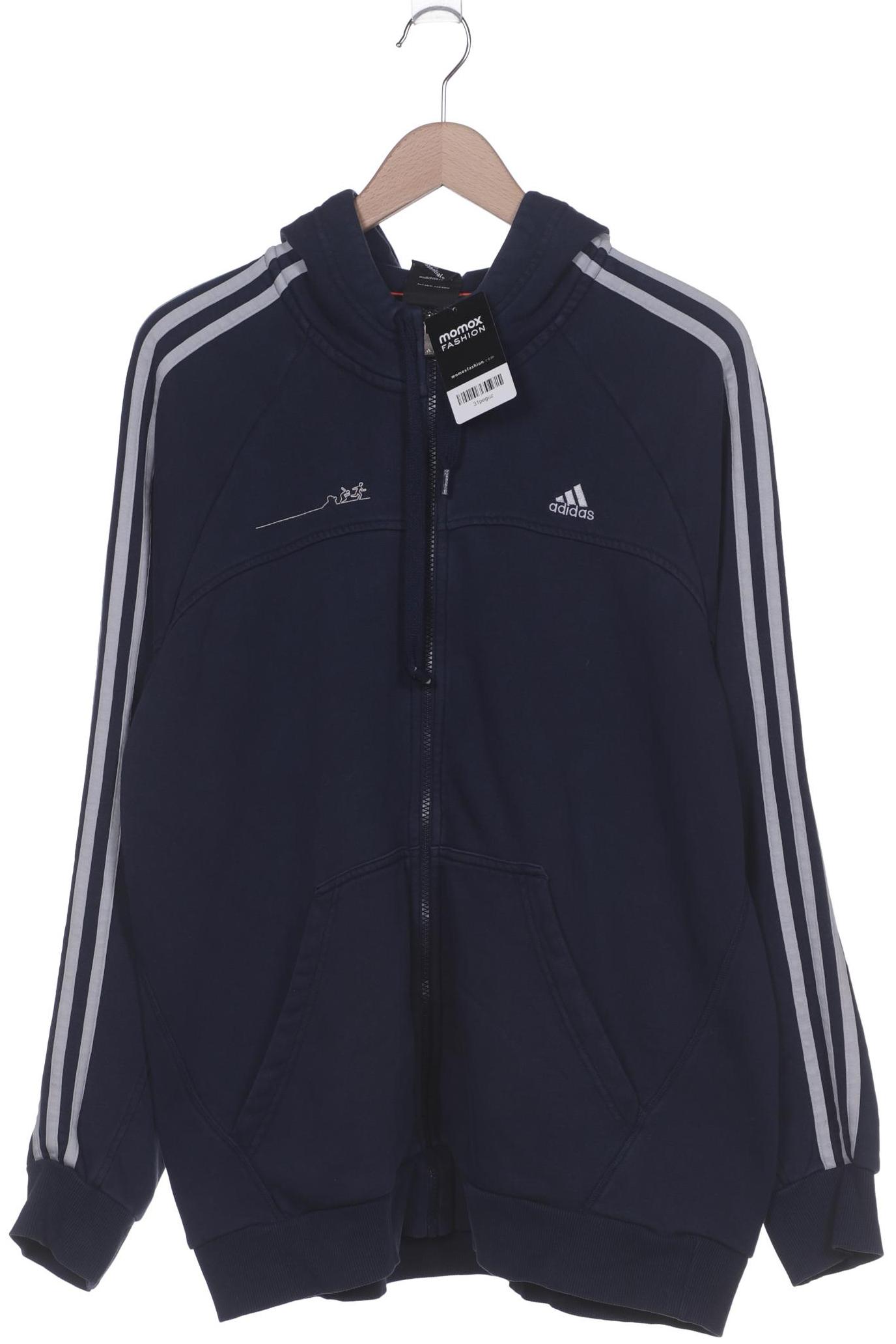 

adidas Herren Kapuzenpullover, marineblau, Gr. 54