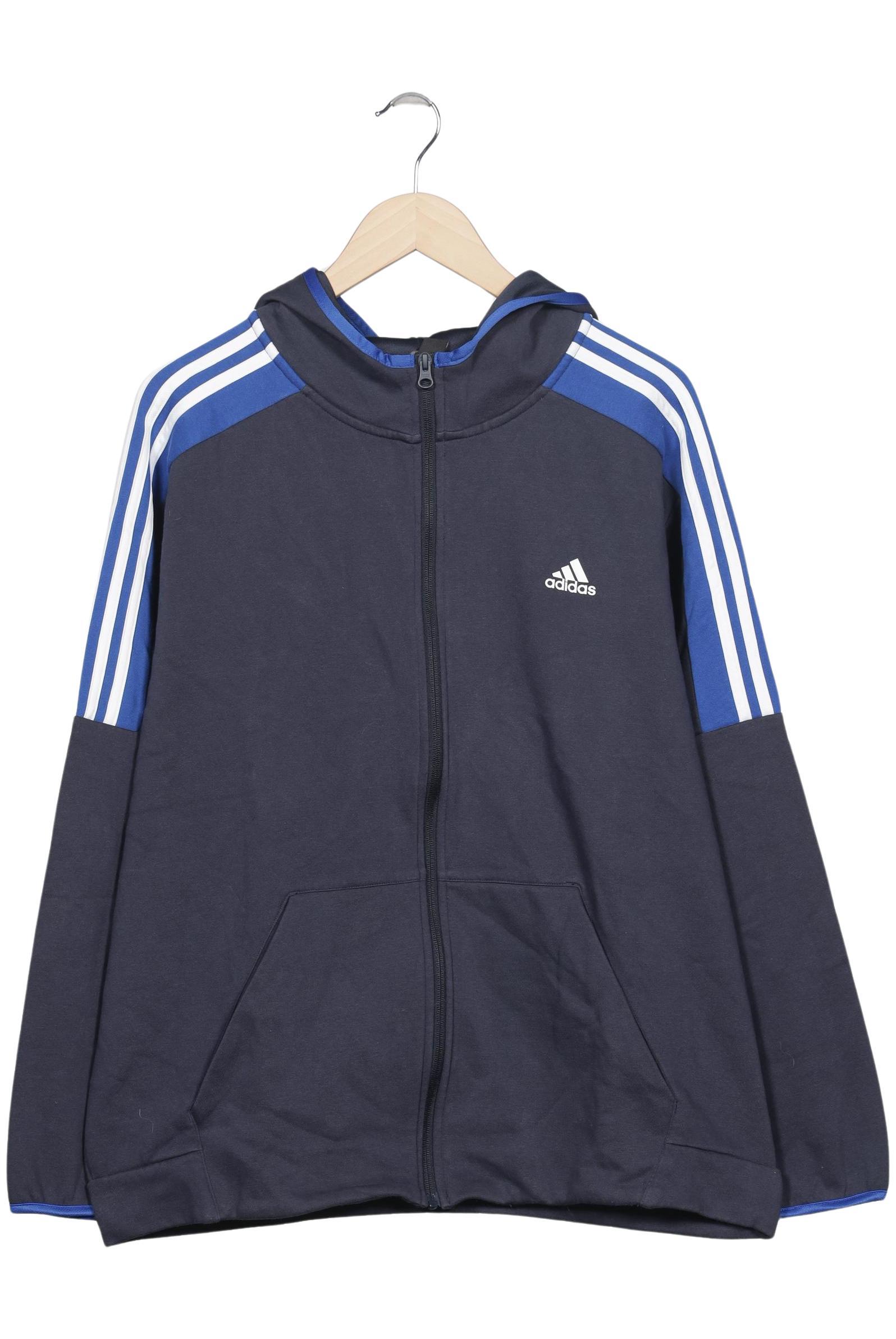 

adidas Herren Kapuzenpullover, marineblau, Gr. 54