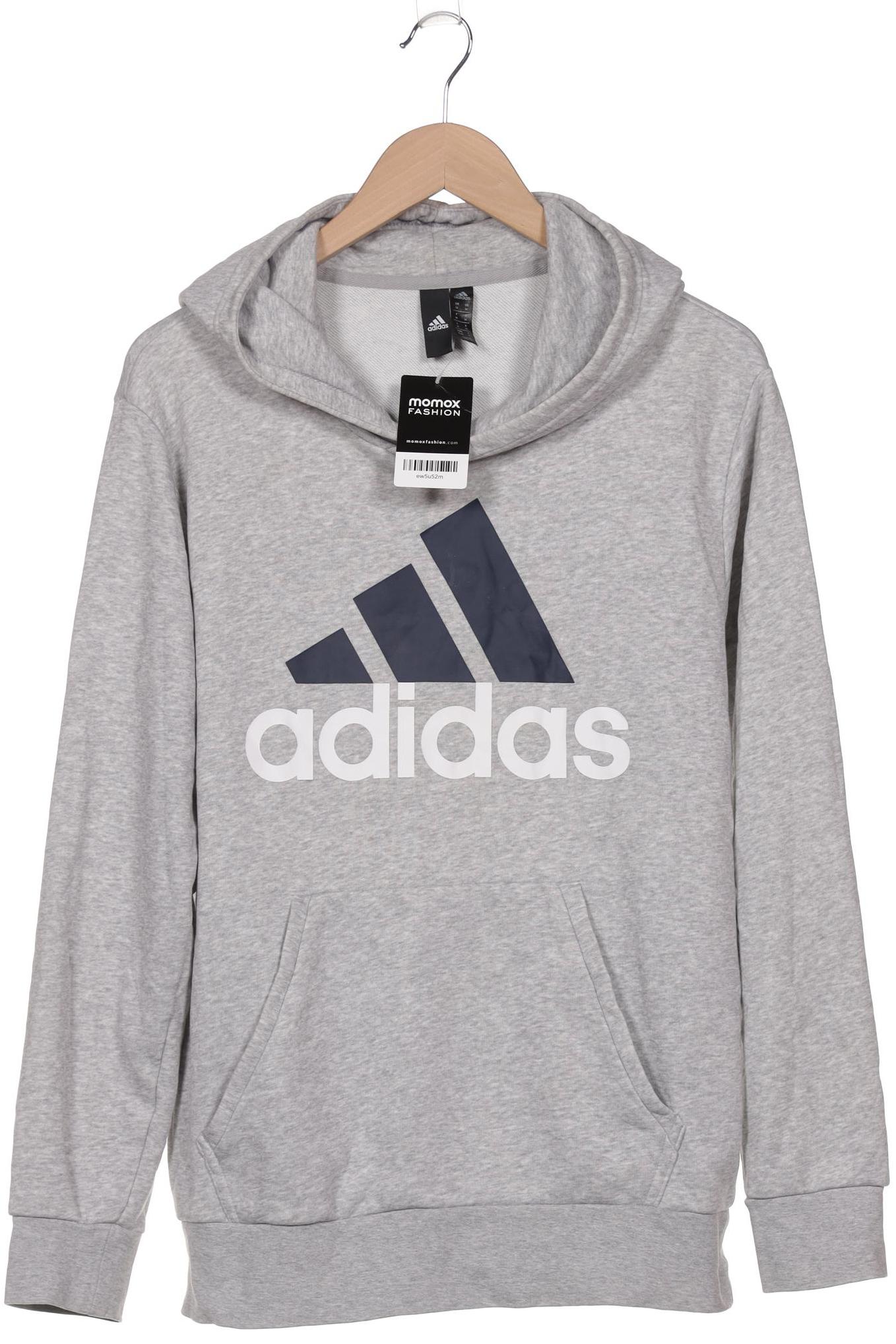 

adidas Herren Kapuzenpullover, grau, Gr. 48