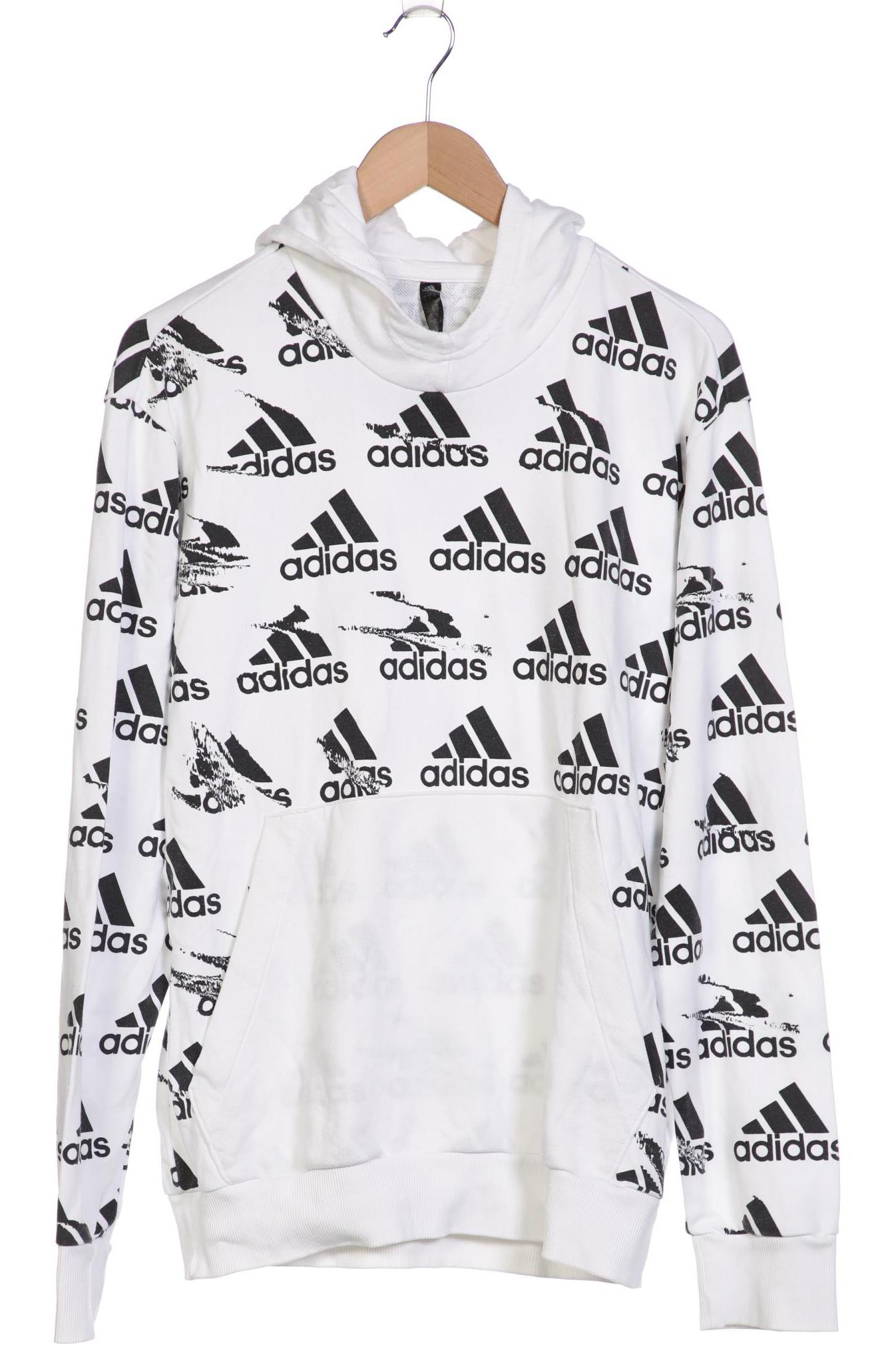 

adidas Herren Kapuzenpullover, weiß, Gr. 52