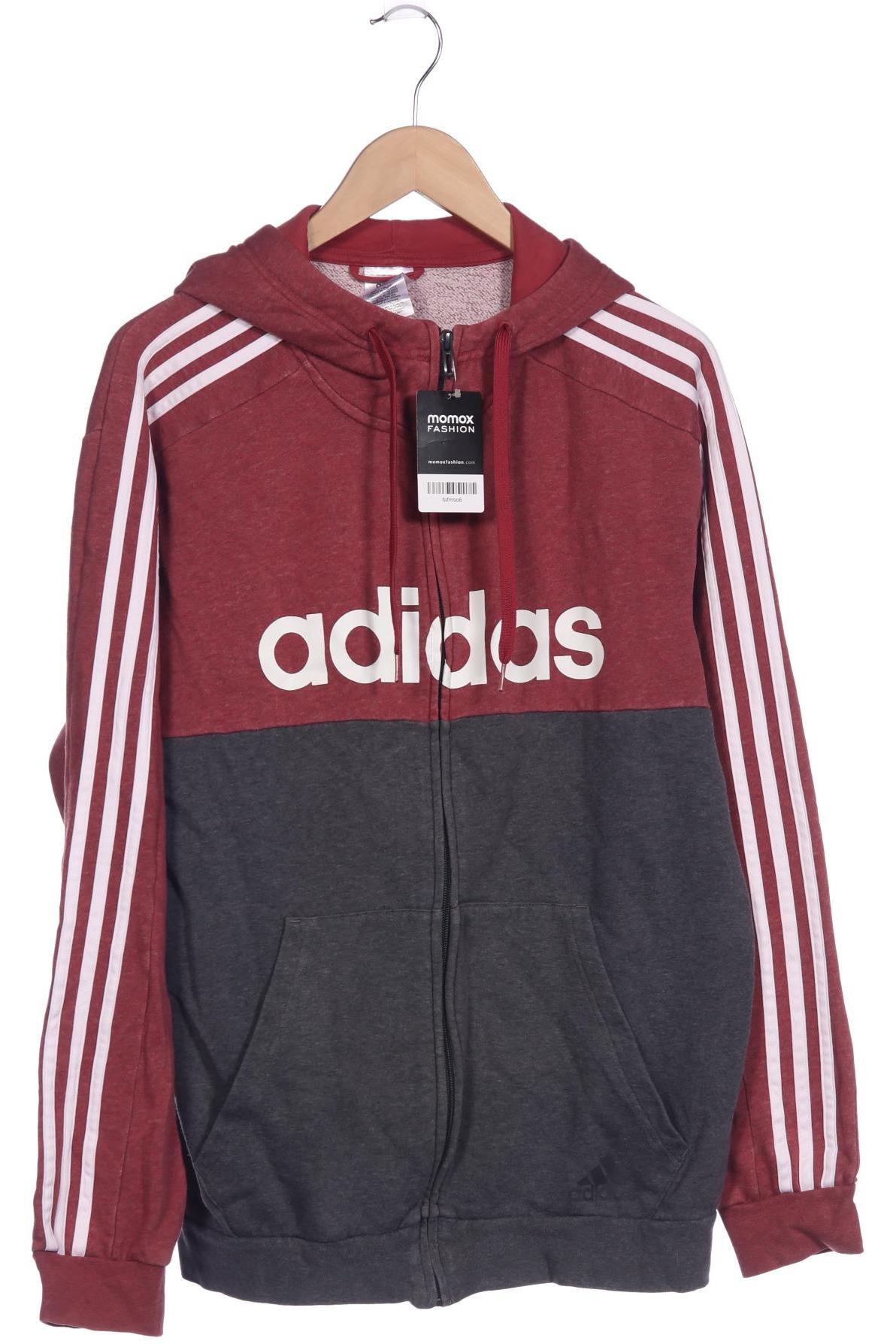 

adidas Herren Kapuzenpullover, bordeaux, Gr. 52
