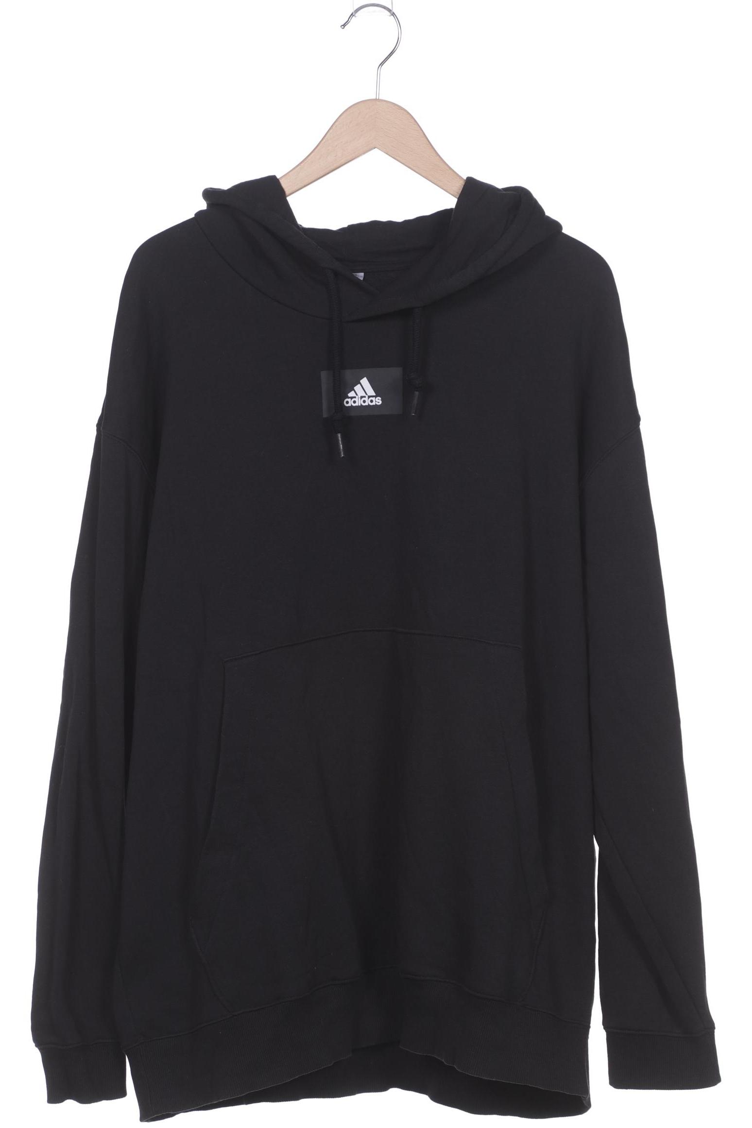 

adidas Herren Kapuzenpullover, schwarz, Gr. 56