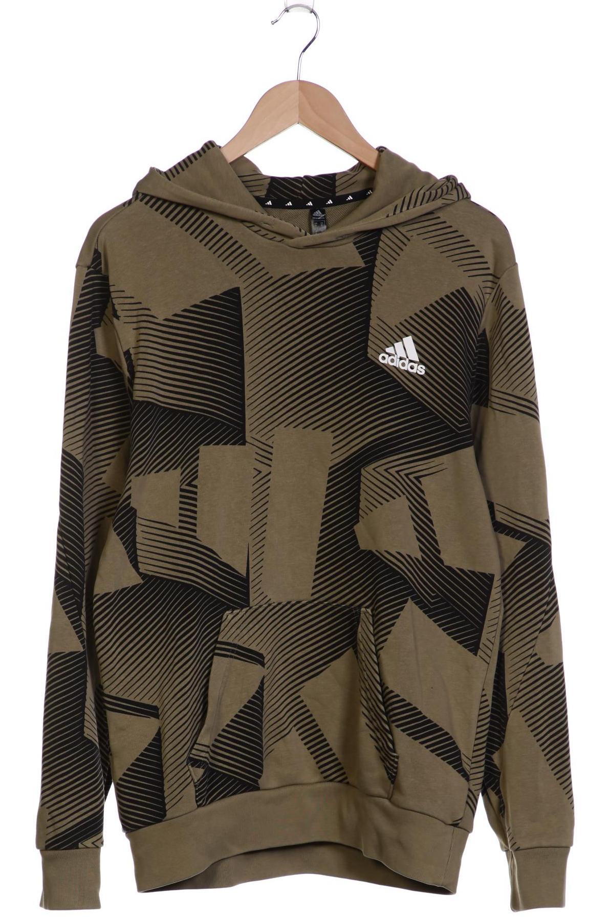 

adidas Herren Kapuzenpullover, grün, Gr. 48