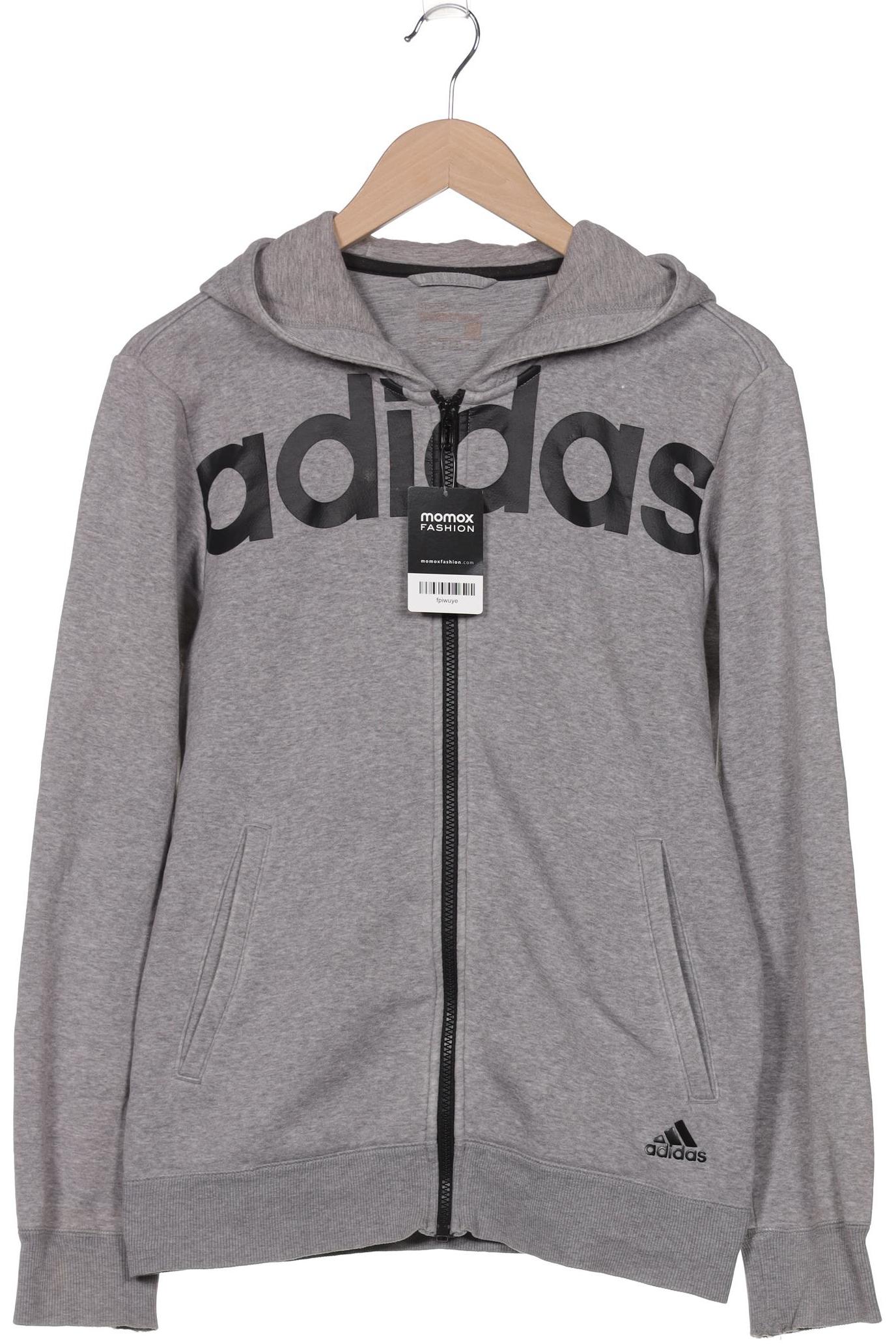 

adidas Herren Kapuzenpullover, grau, Gr. 46
