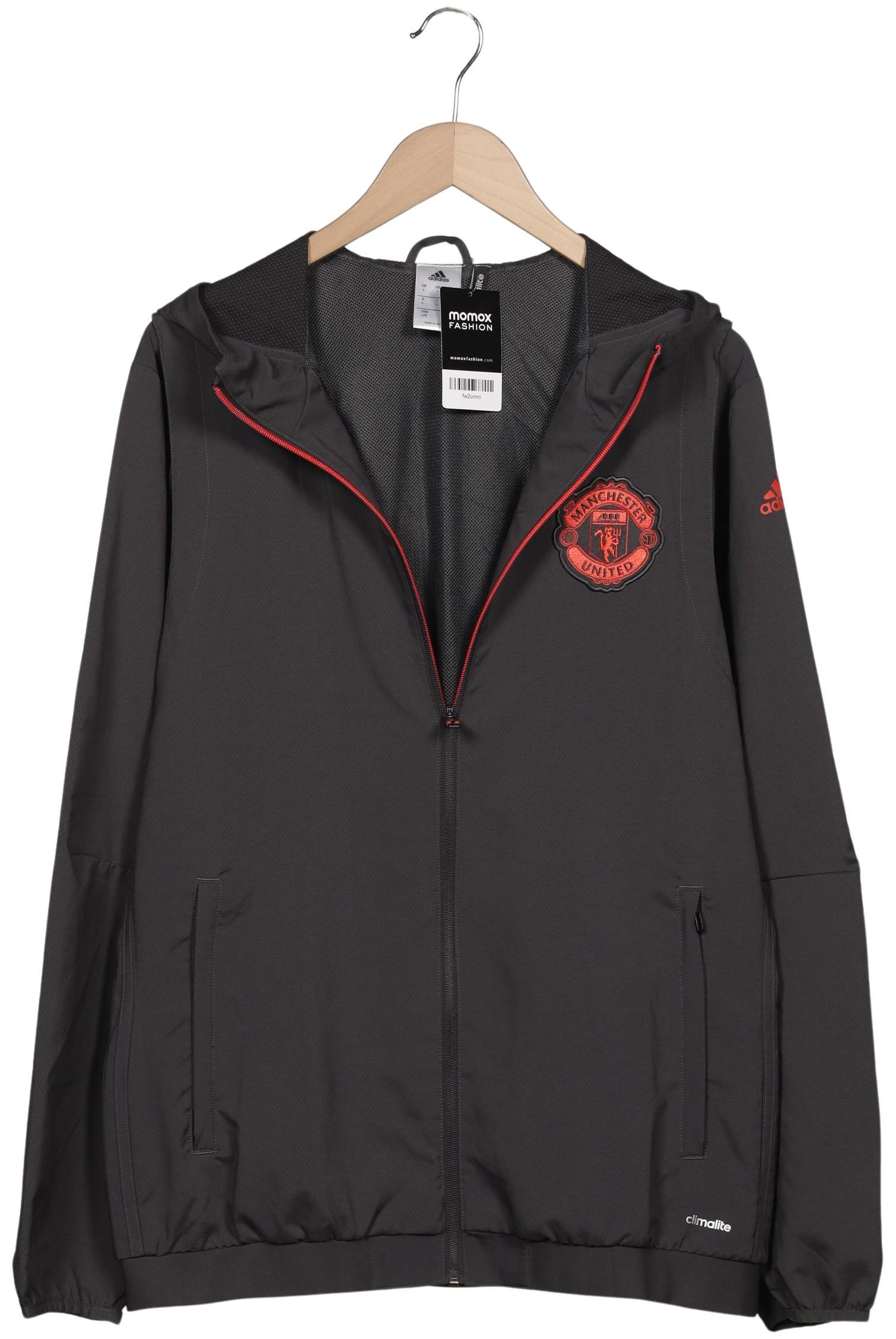 

adidas Herren Kapuzenpullover, grau, Gr. 52