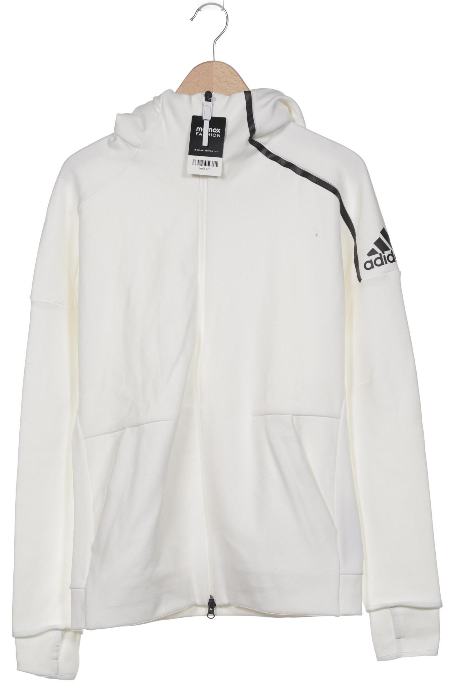 

adidas Herren Kapuzenpullover, cremeweiß, Gr. 48